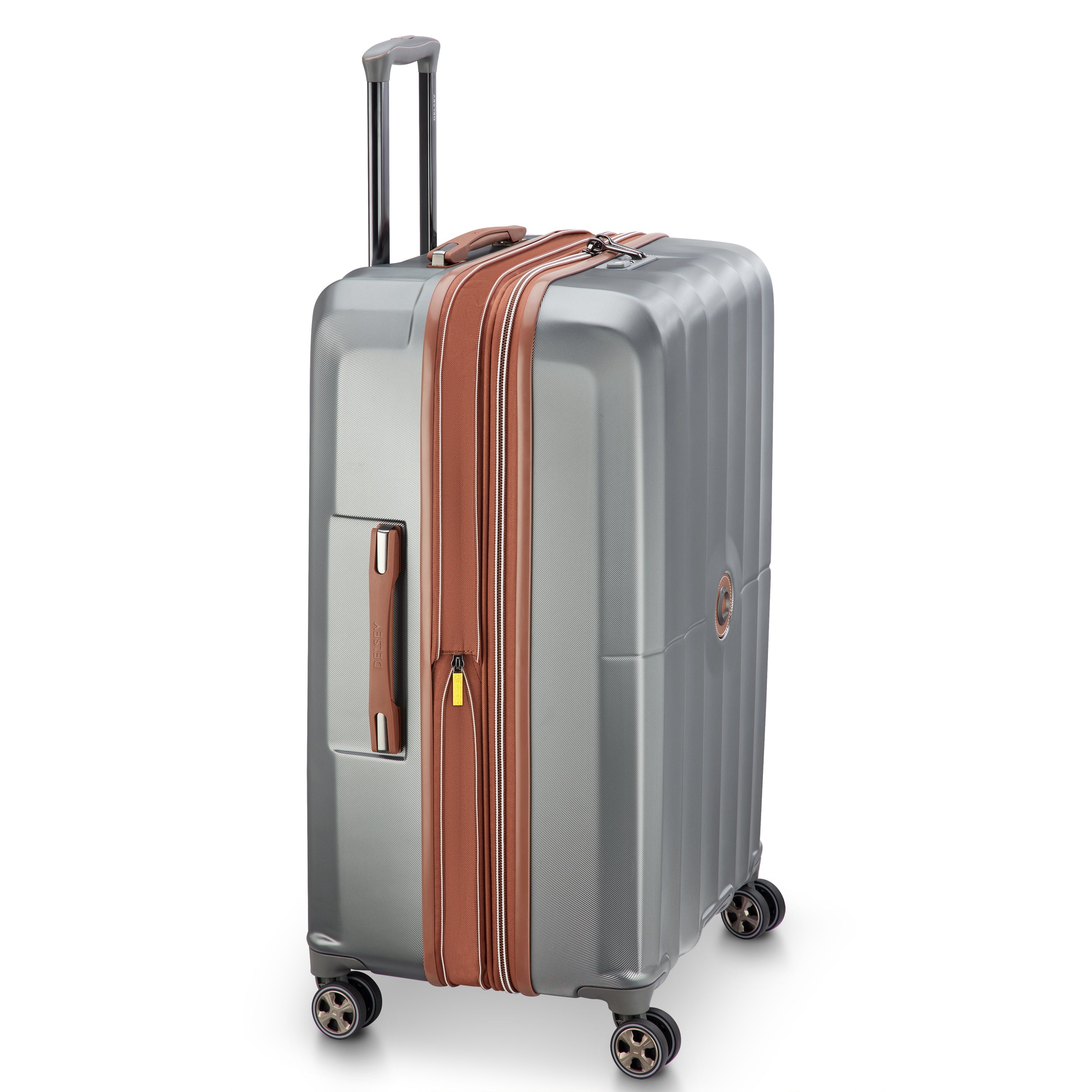 delsey-carrousel-2-76-cm-reisekoffer-silber-erweiterbar image 7