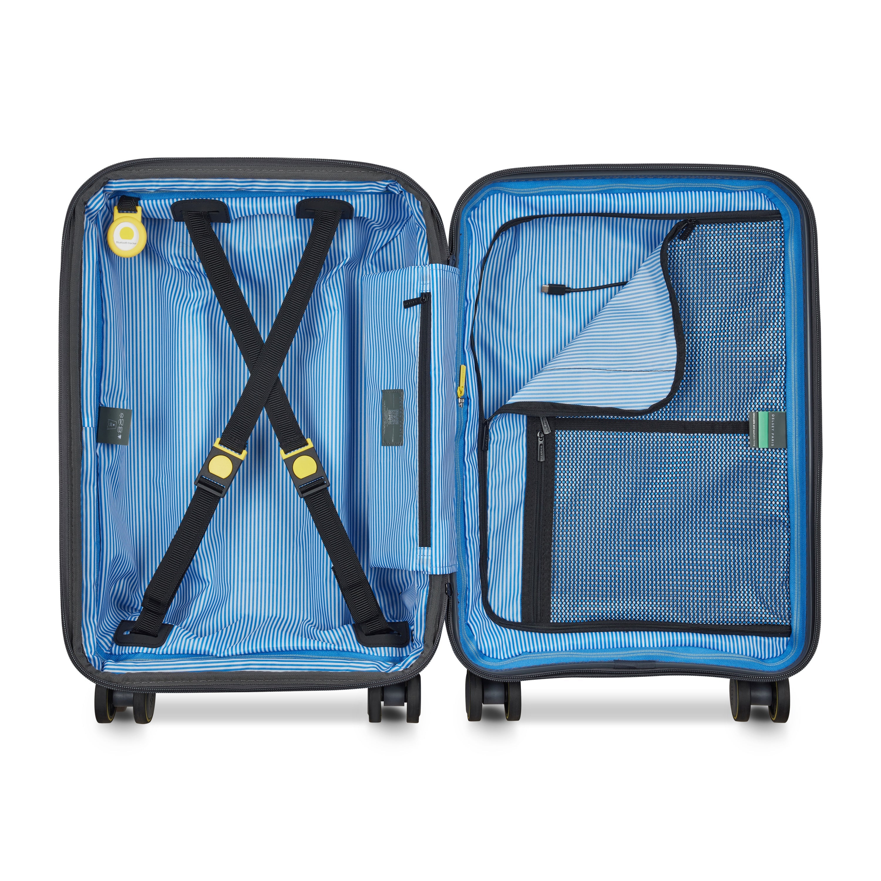 delsey-lutece-kabinenkoffer-55-cm-erweiterbar-graphite image 6