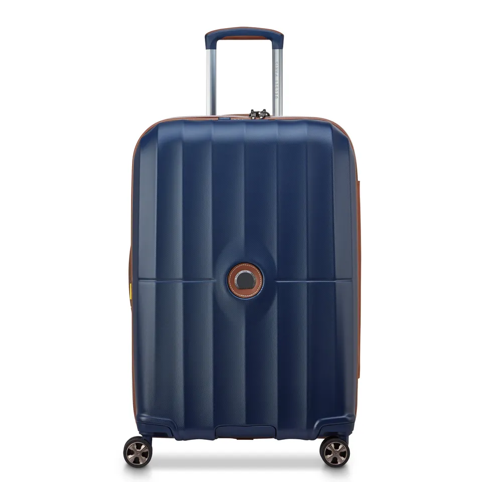 delsey-carrousel-2-koffer-67-5-cm-blau-erweiterbar-hartschale image 1