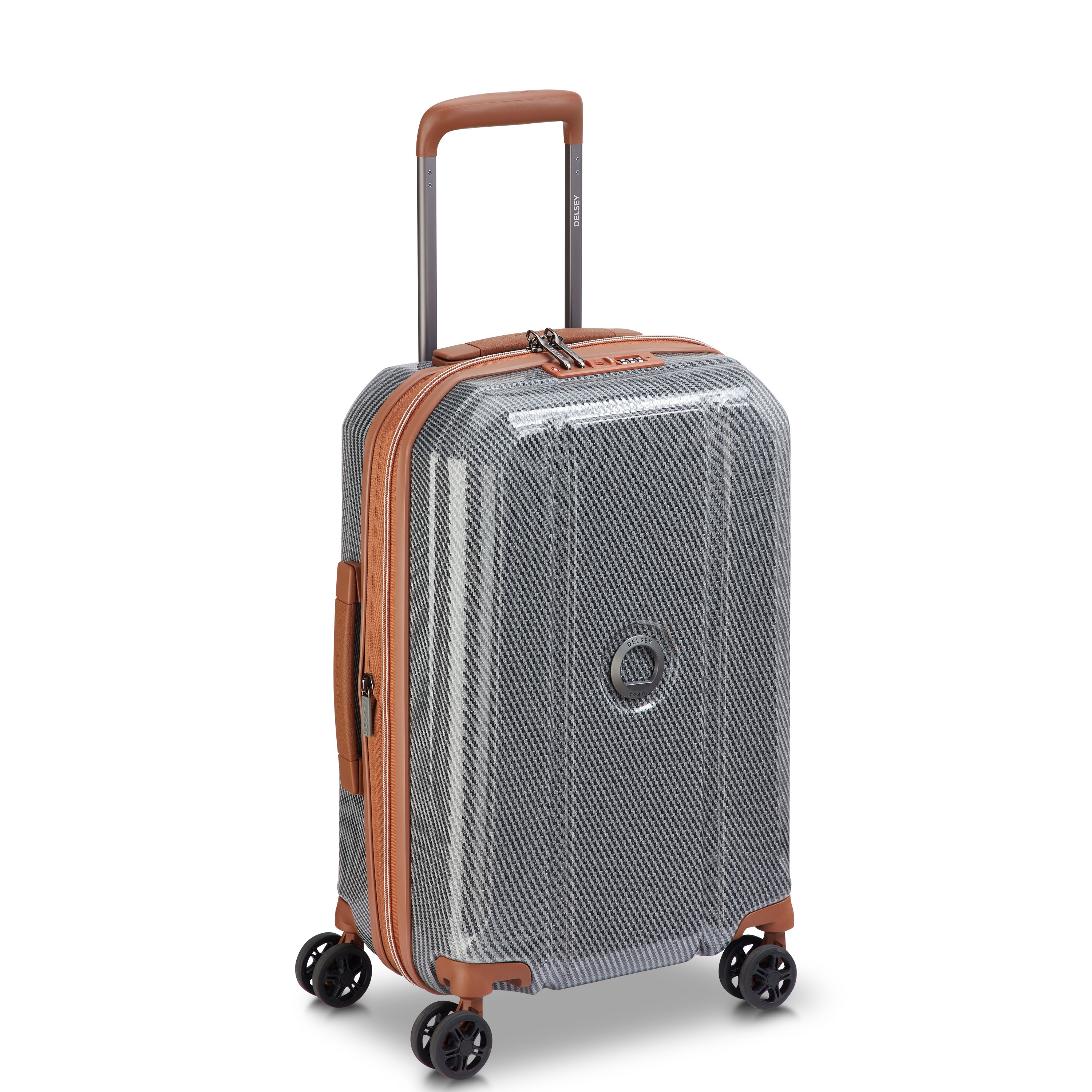 delsey-helium-ultimate-55-cm-kabinenkoffer-silber-erweiterbar-2-3-kg image 2