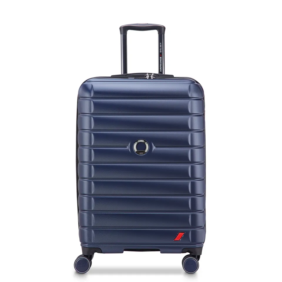 delsey-elegance-koffer-66-cm-navy-erweiterbar image 1
