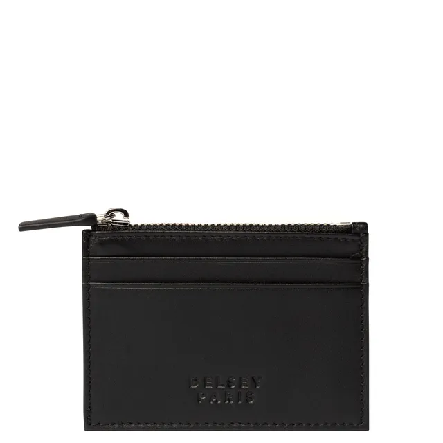 delsey-le-cuir-lisse-kartenetui-schwarz-leder image 1