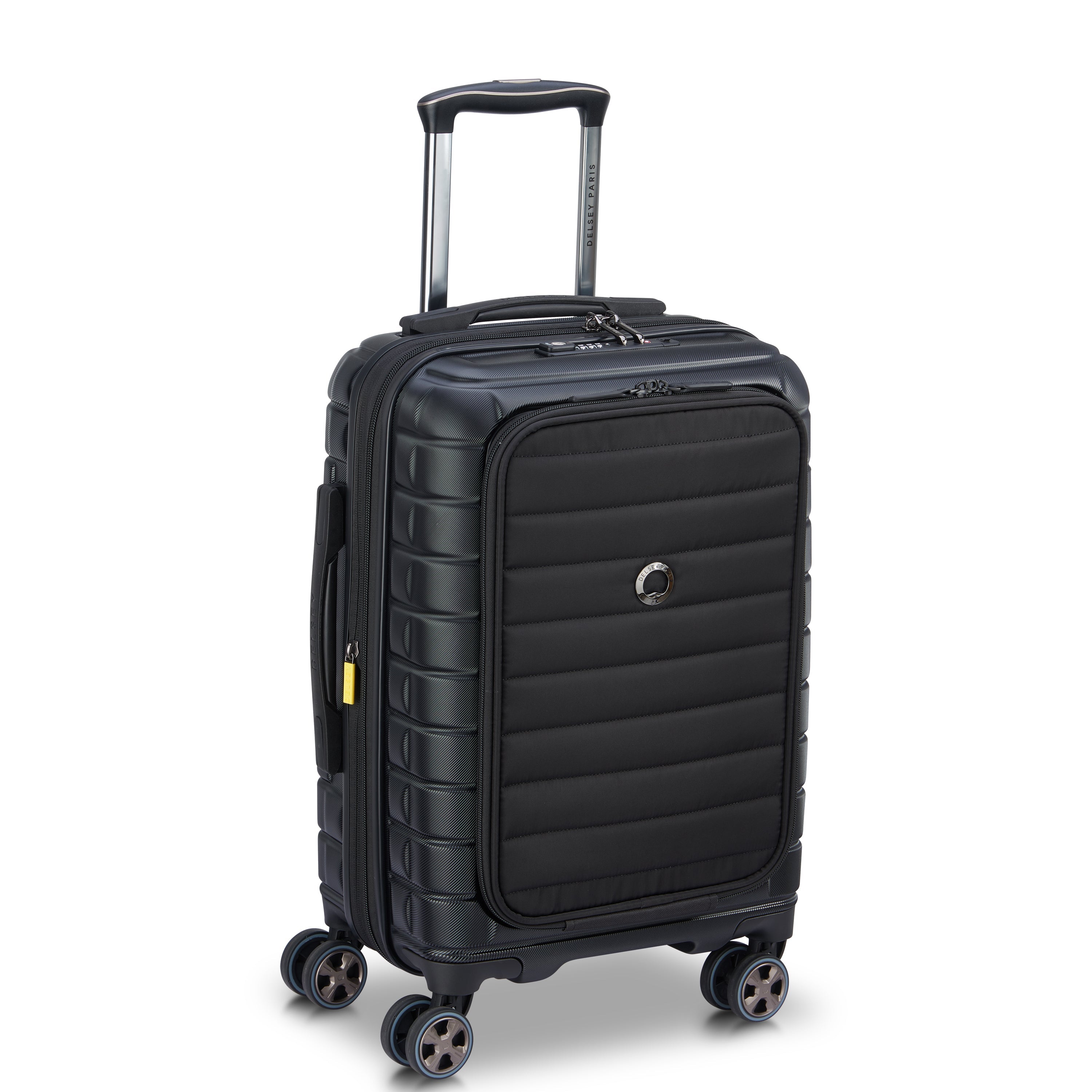 delsey-shadow-5-0-kabinenkoffer-55-cm-schwarz-erweiterbar image 2