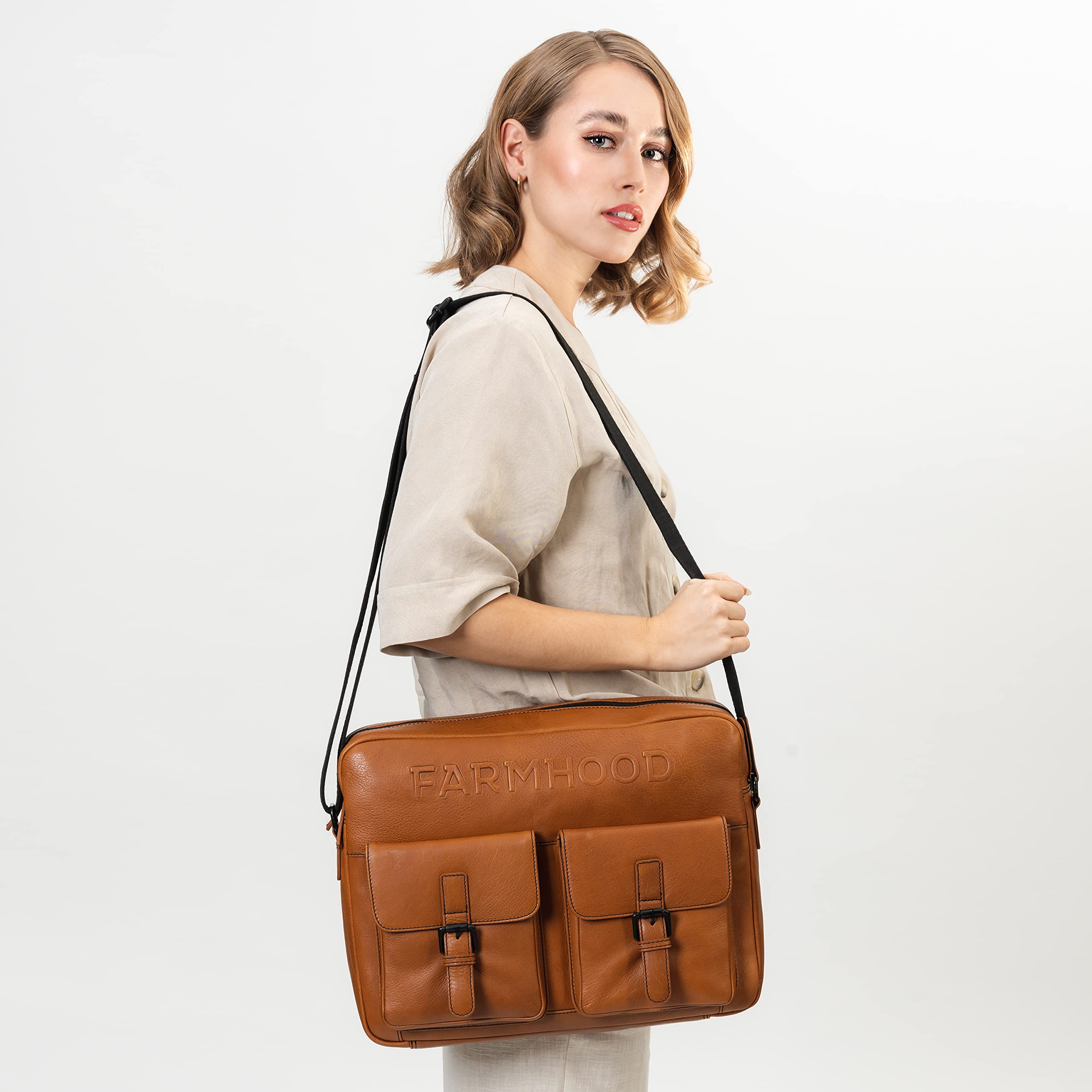 farmhood-memphis-aktentasche-leder-38-cm-laptopfach-2 image 2