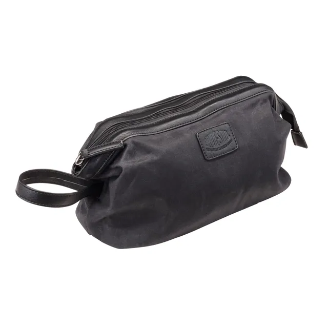 alumaxx-deeds-kosmetiktasche-schwarz-canvas-28-cm image 1