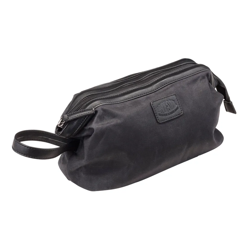 alumaxx-deeds-kosmetiktasche-schwarz-canvas-28-cm image 1