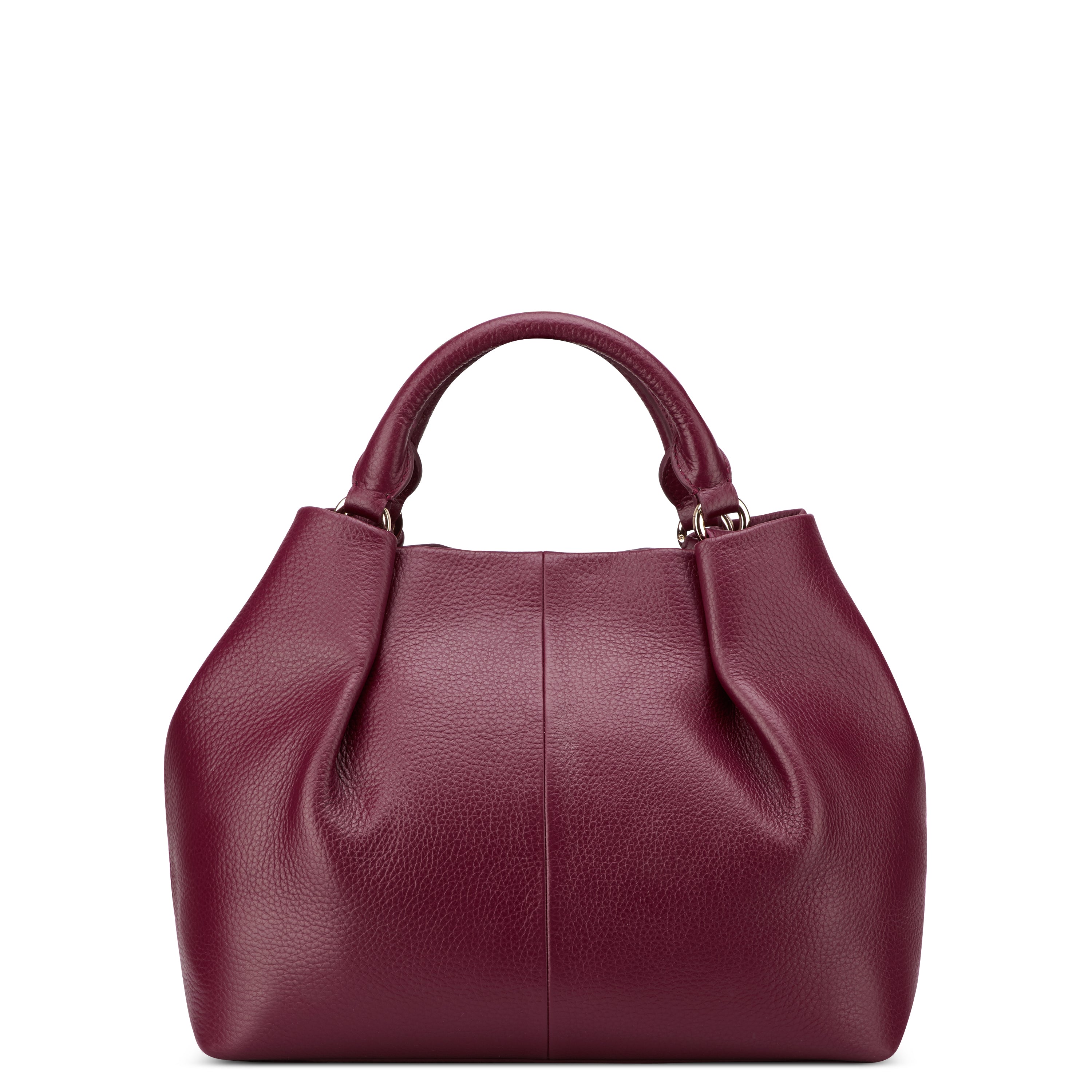 delsey-le-cuir-grain-handtasche-bordeaux-leder image 8