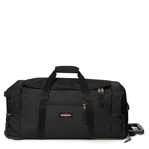 eastpak-leatherface-l-reisetasche-104l-rollentasche-schwarz image 6
