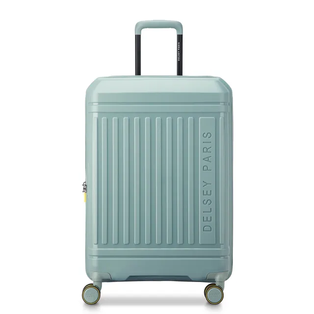 delsey-belmont-plus-lutece-koffer-69cm-sage-green-erweiterbar image 1