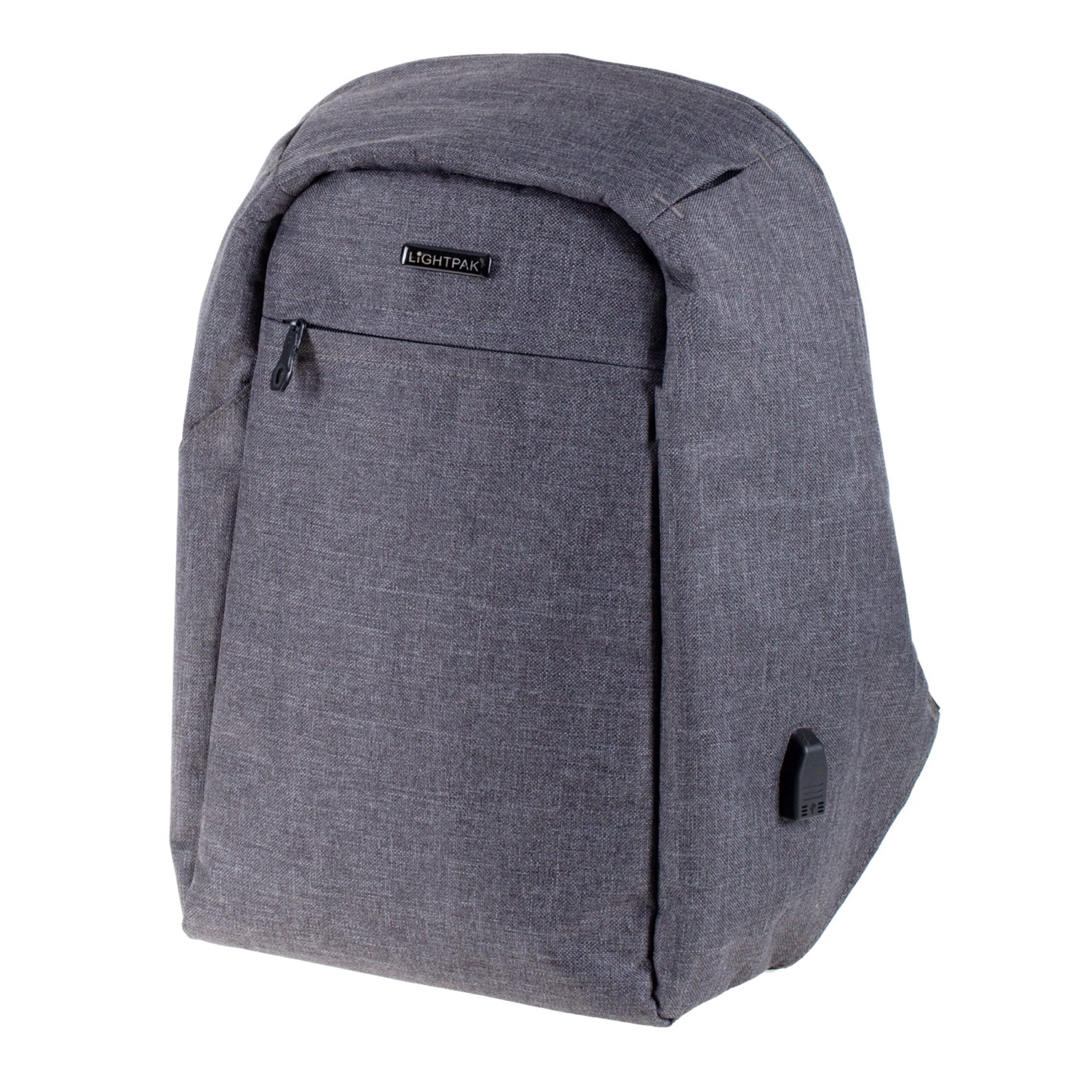 alumaxx-safebag-rucksack-grau-15-zoll-laptop-usb image 1