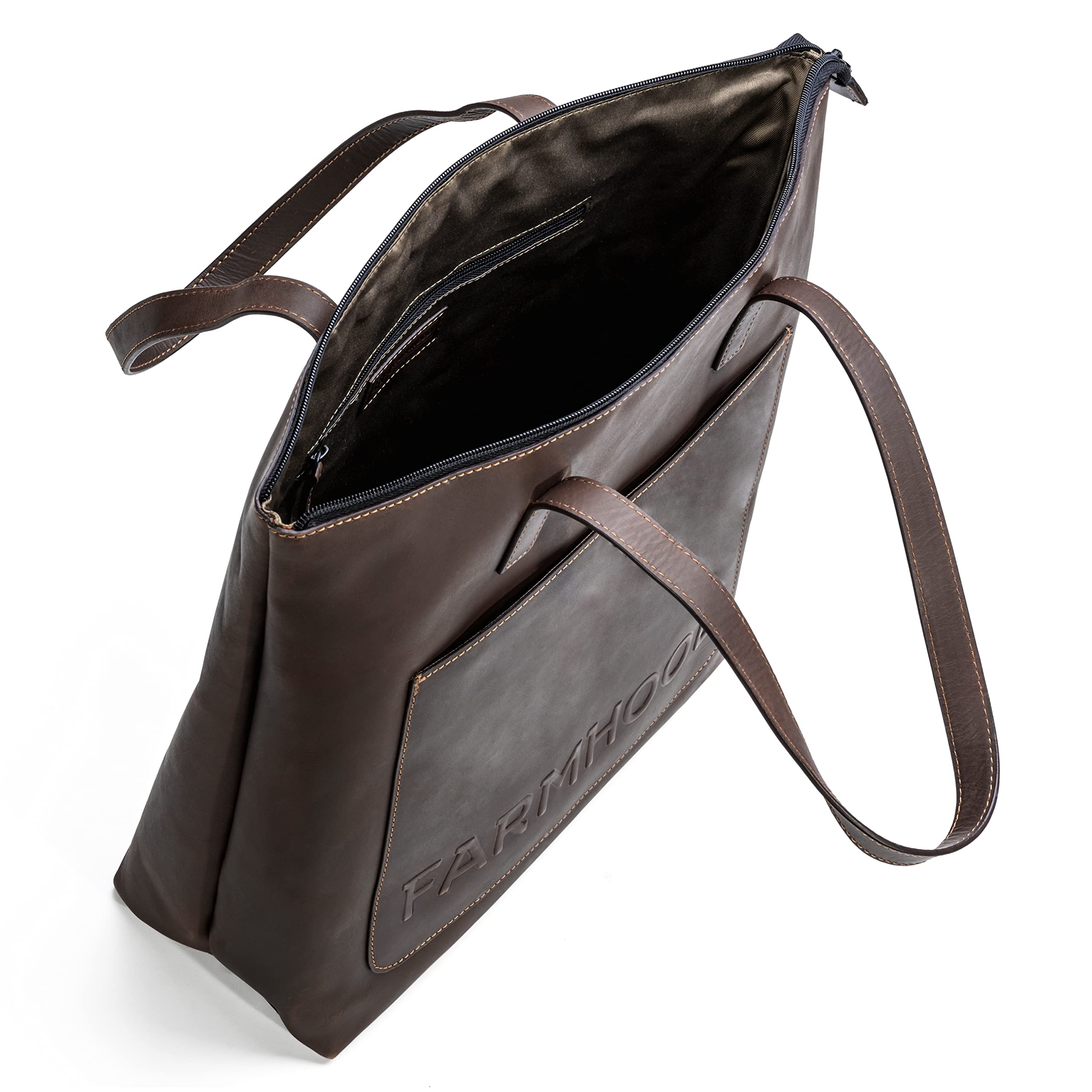 farmhood-nashville-shopper-leder-35-cm-schultertasche-damen image 4