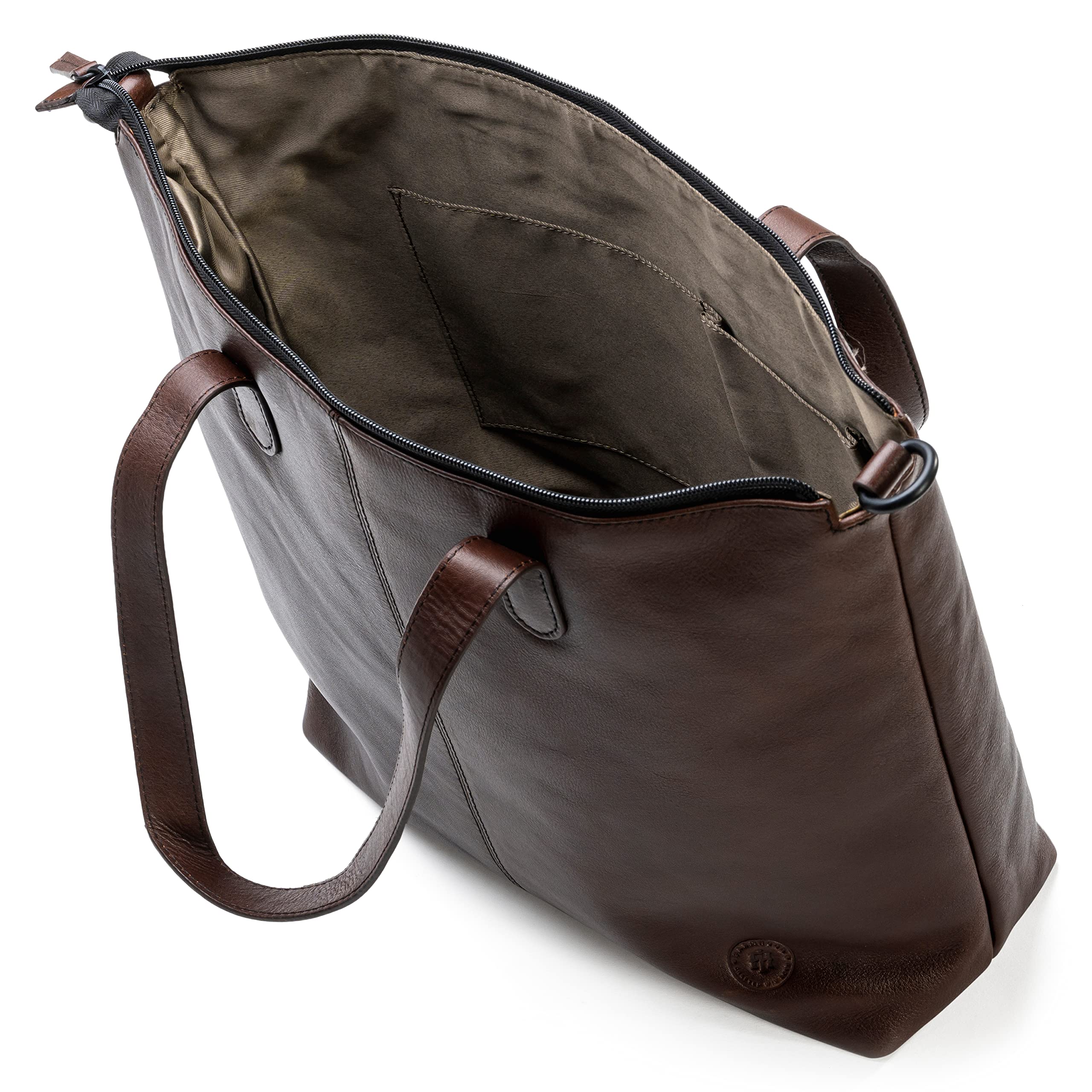 farmhood-memphis-schultertasche-shopper-leder-xl-dunkelbraun image 5
