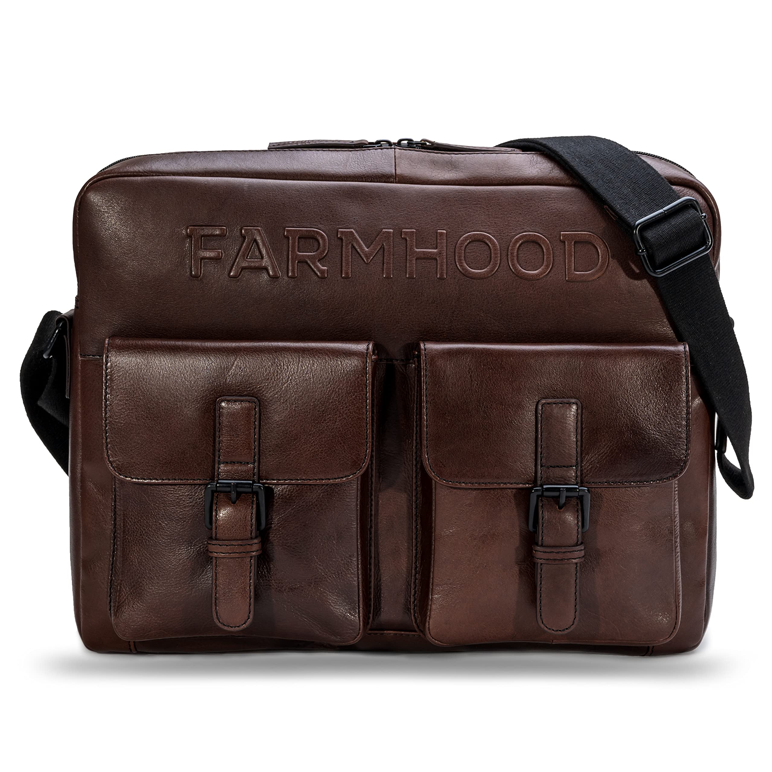 farmhood-memphis-aktentasche-leder-38-cm-vordertaschen-laptopfach image 1