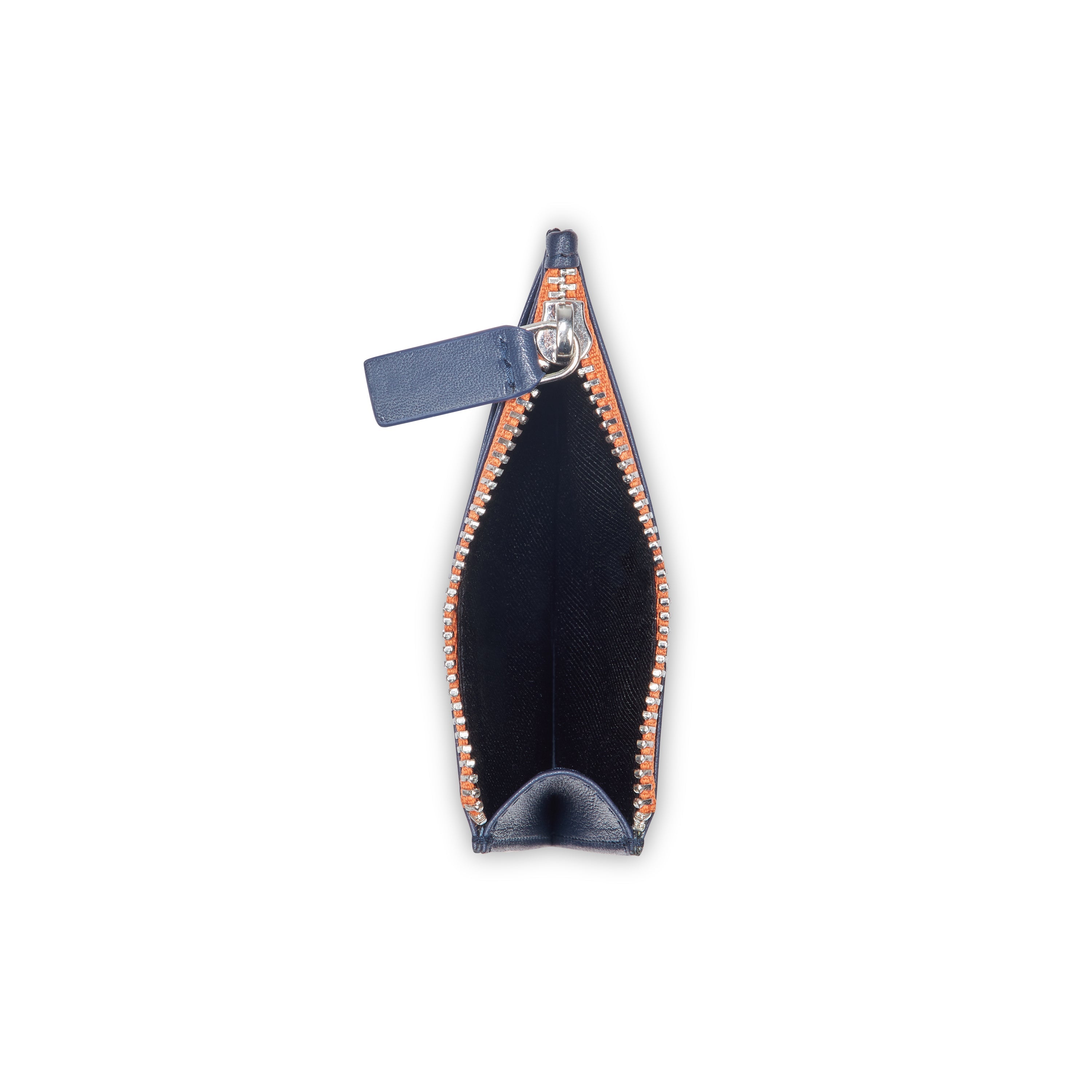delsey-le-cuir-lisse-kartenetui-leder-navy-klein image 5
