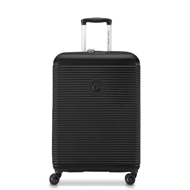 delsey-paris-freestyle-koffer-66-cm-schwarz-hartschale image 1