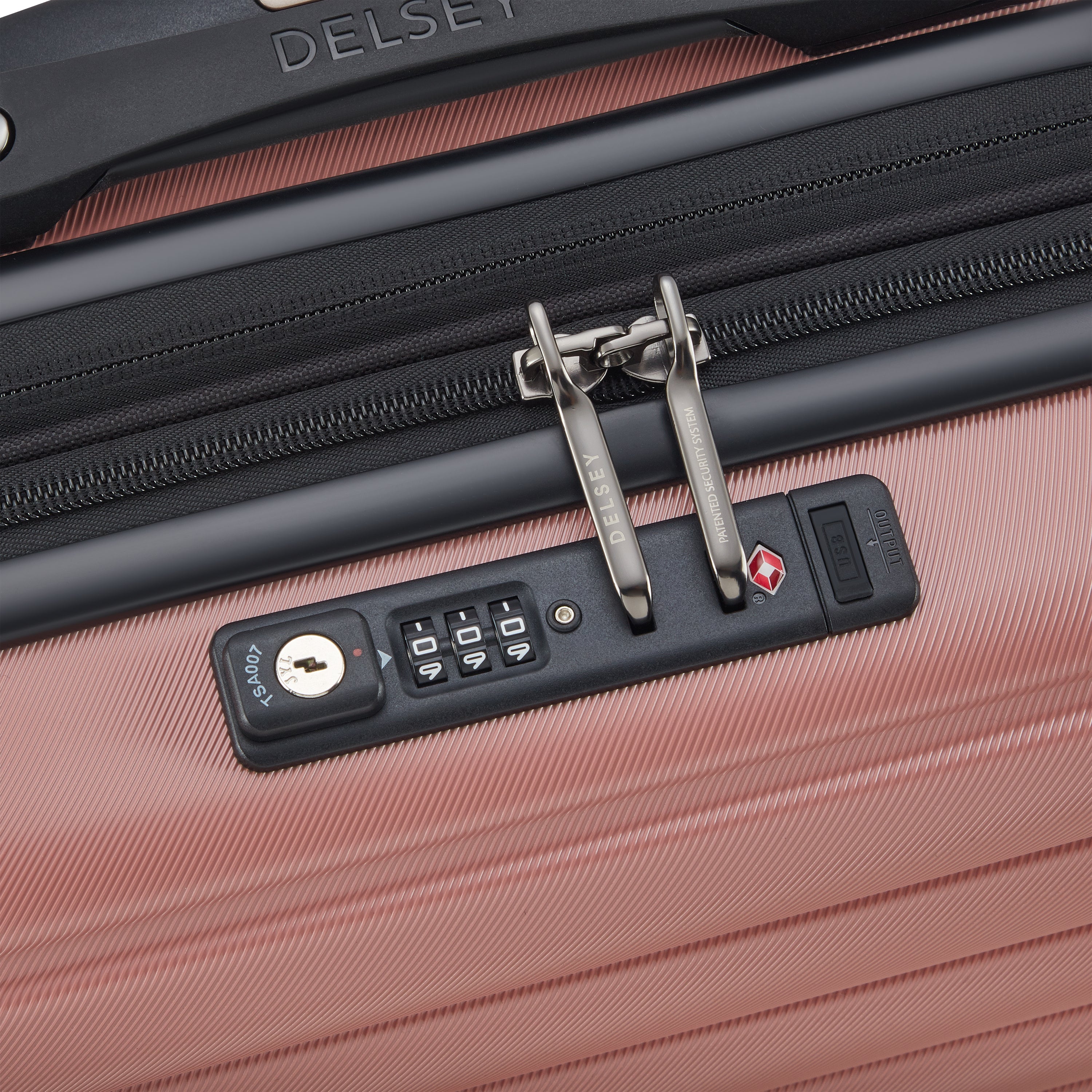 delsey-shadow-5-0-kabinenkoffer-55-cm-ash-rose-slim-erweiterbar image 4