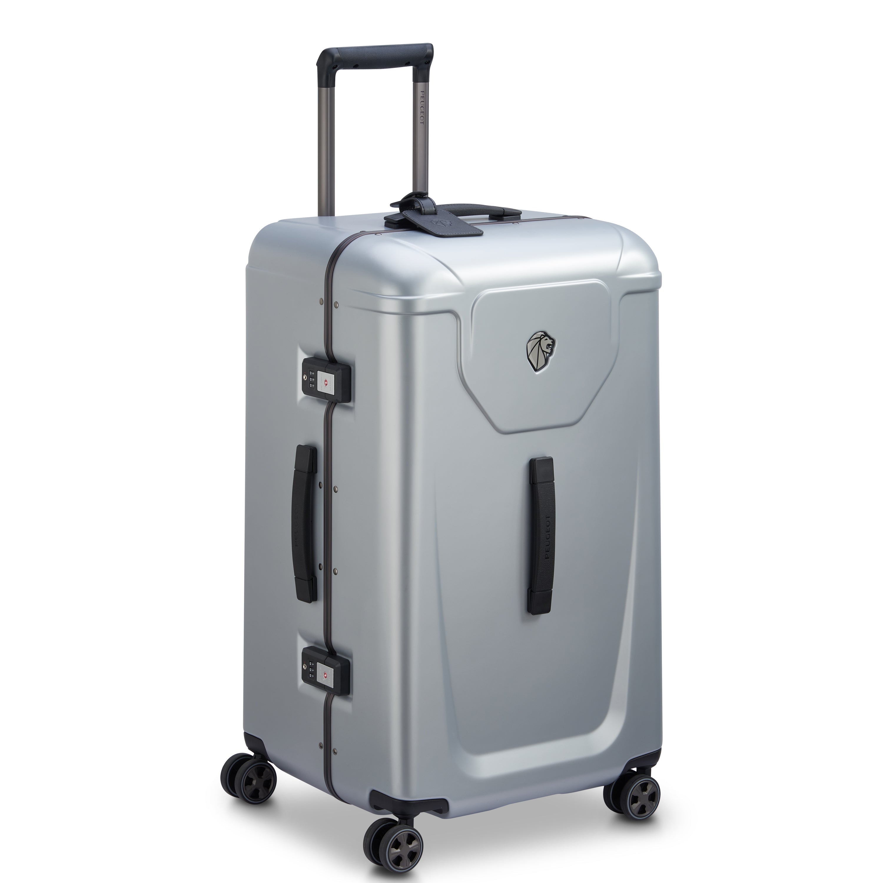 delsey-peugeot-voyages-trunk-73-cm-hartschalenkoffer-silver image 6