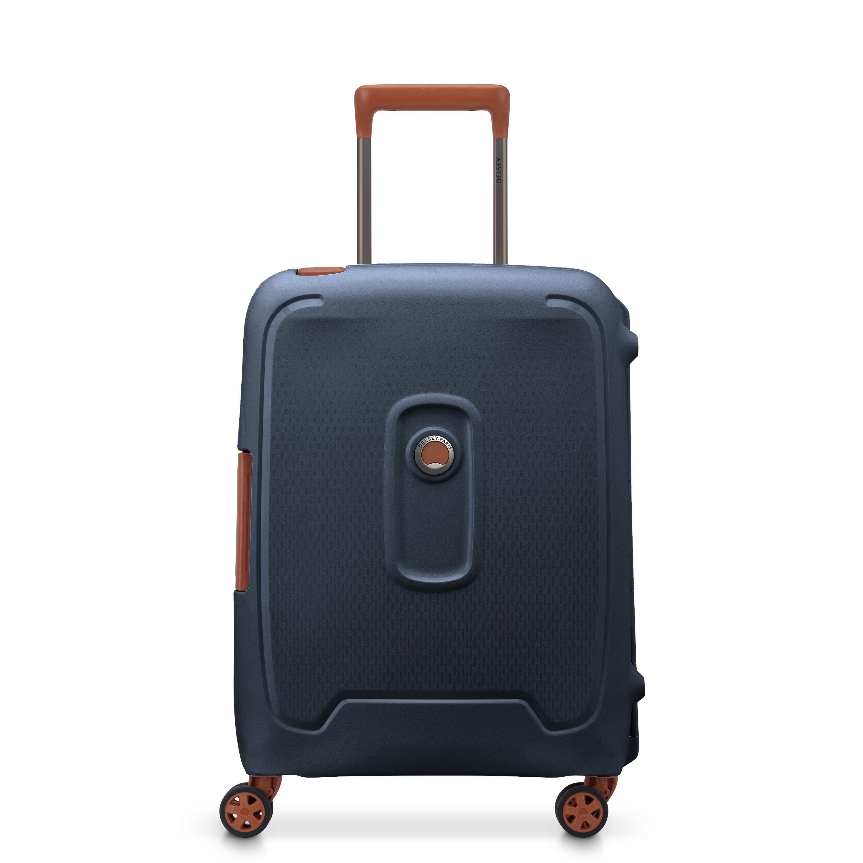 delsey-caumartin-plus-moncey-kabinenkoffer-55cm-ink-blue-trolley image 1