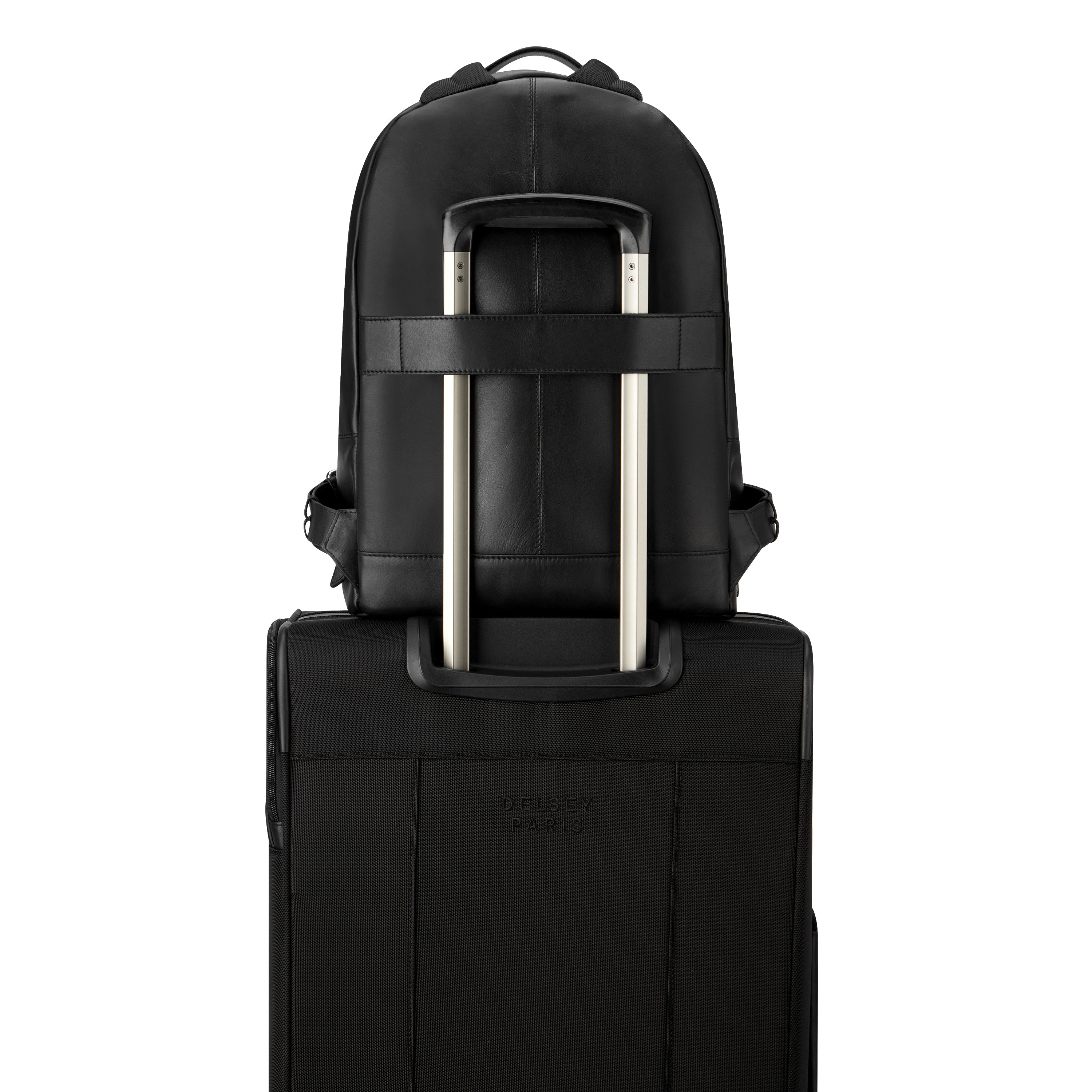 delsey-le-cuir-lisse-rucksack-schwarz-21-6-l-leder image 6