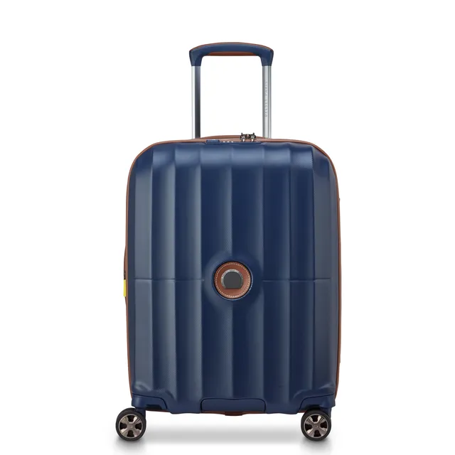 delsey-carrousel-2-kabinenkoffer-55-cm-trolley-blau-erweiterbar image 1