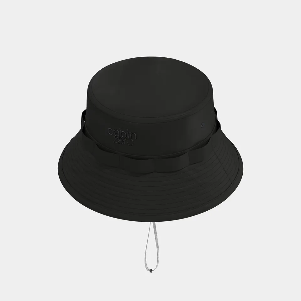 cabin-zero-finsbury-bucket-hat-fischerhut-schwarz-l-xl-recycelt image 1