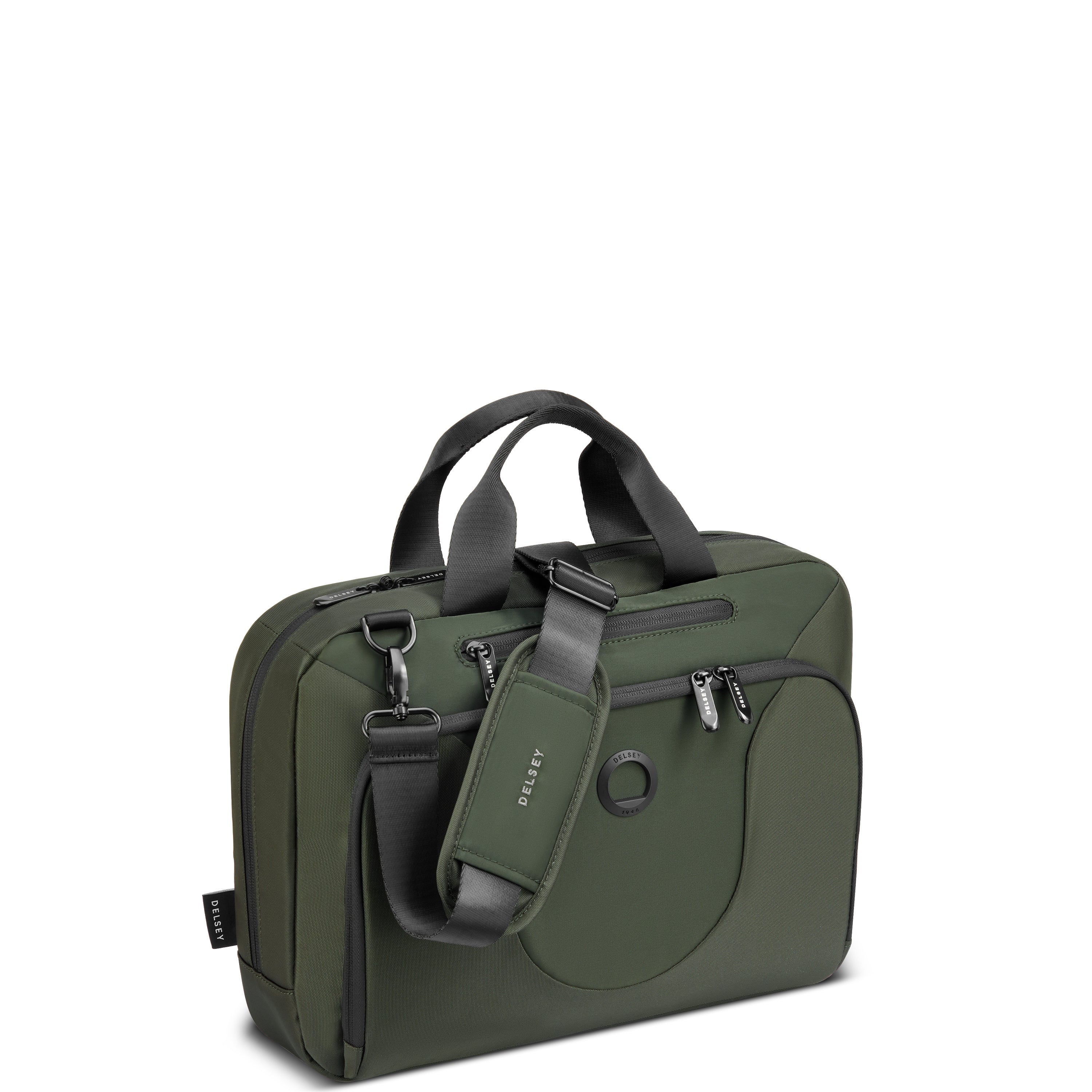delsey-paris-dlc-2-0-aktentasche-olive-laptopfach image 6