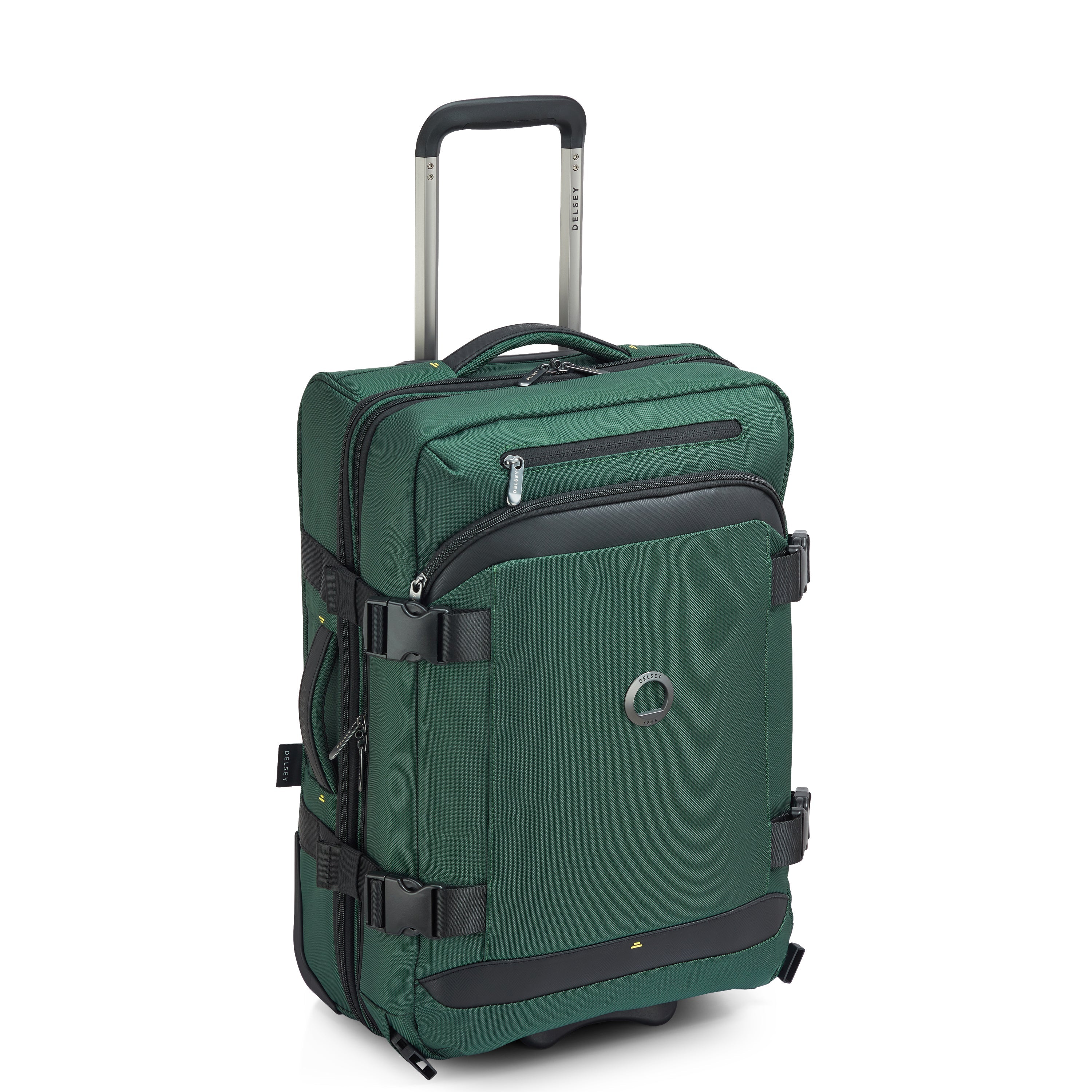 delsey-dlc-pro-trolley-rucksack-48l-olive-mit-rollen image 2
