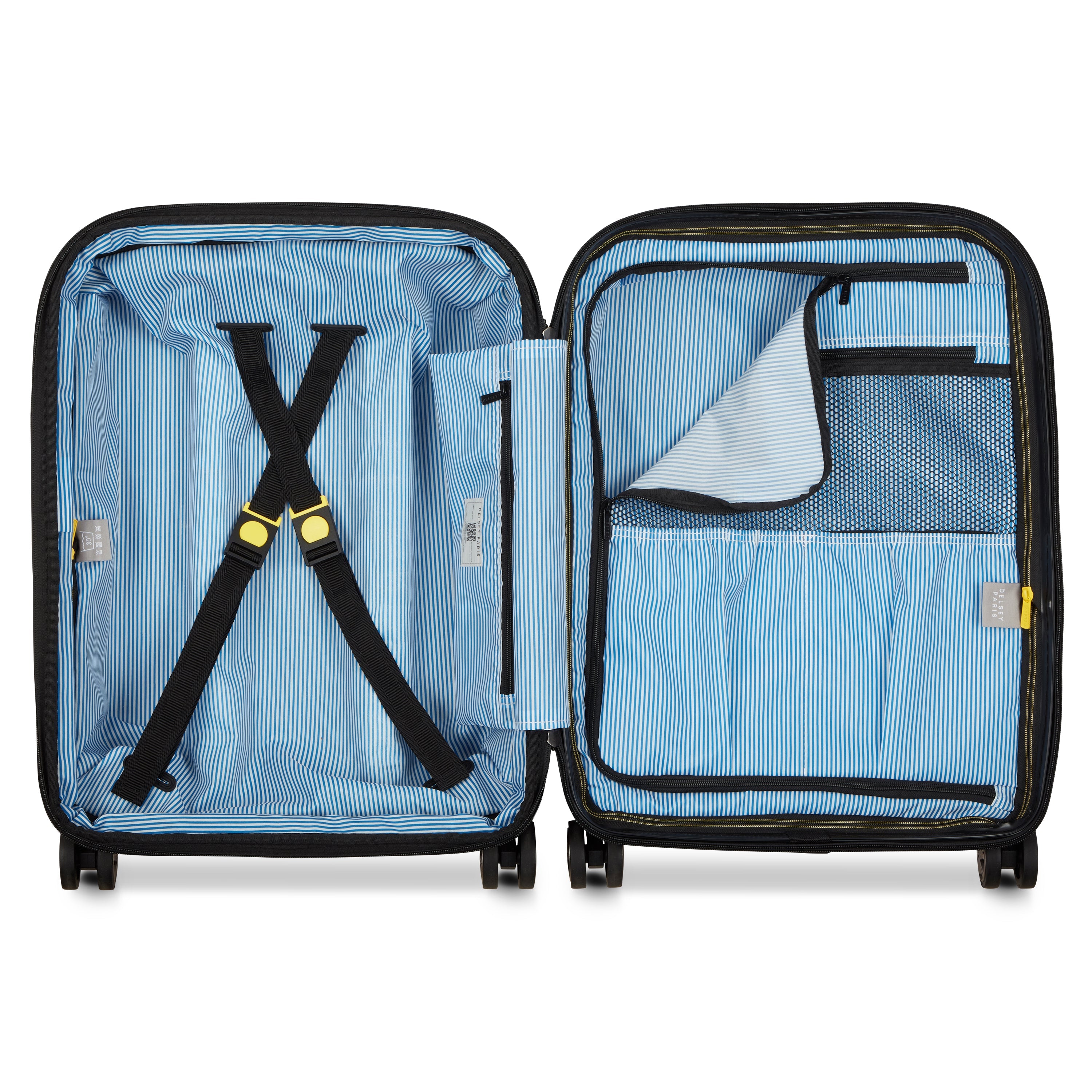 delsey-carrousel-2-kabinenkoffer-55-cm-schwarz-erweiterbar image 6
