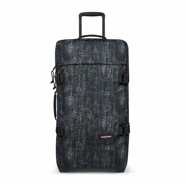 eastpak-tranverz-m-koffer-67-cm-80-l-black-blocks image 1