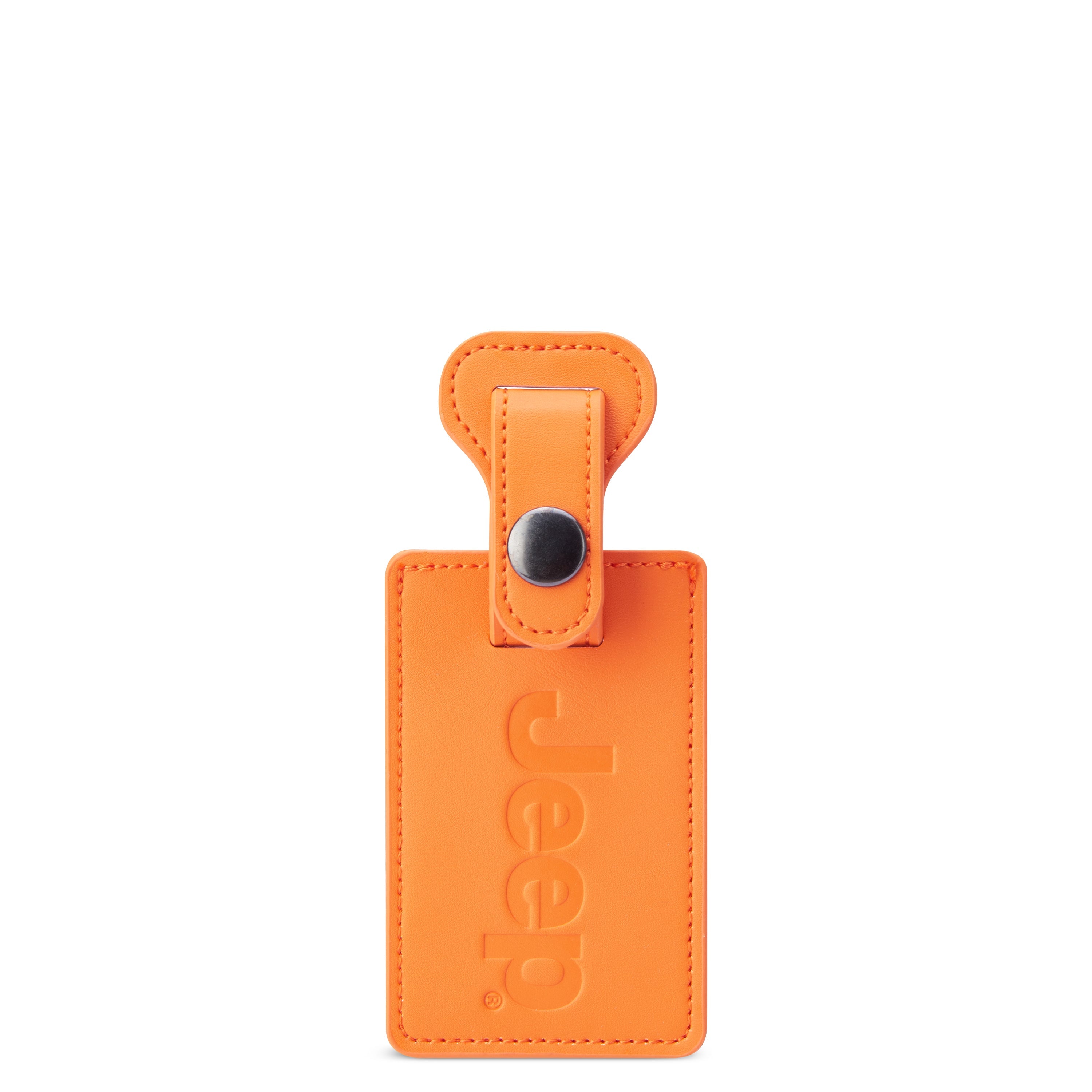 delsey-ja018c-kofferanh-nger-orange-leder image 1