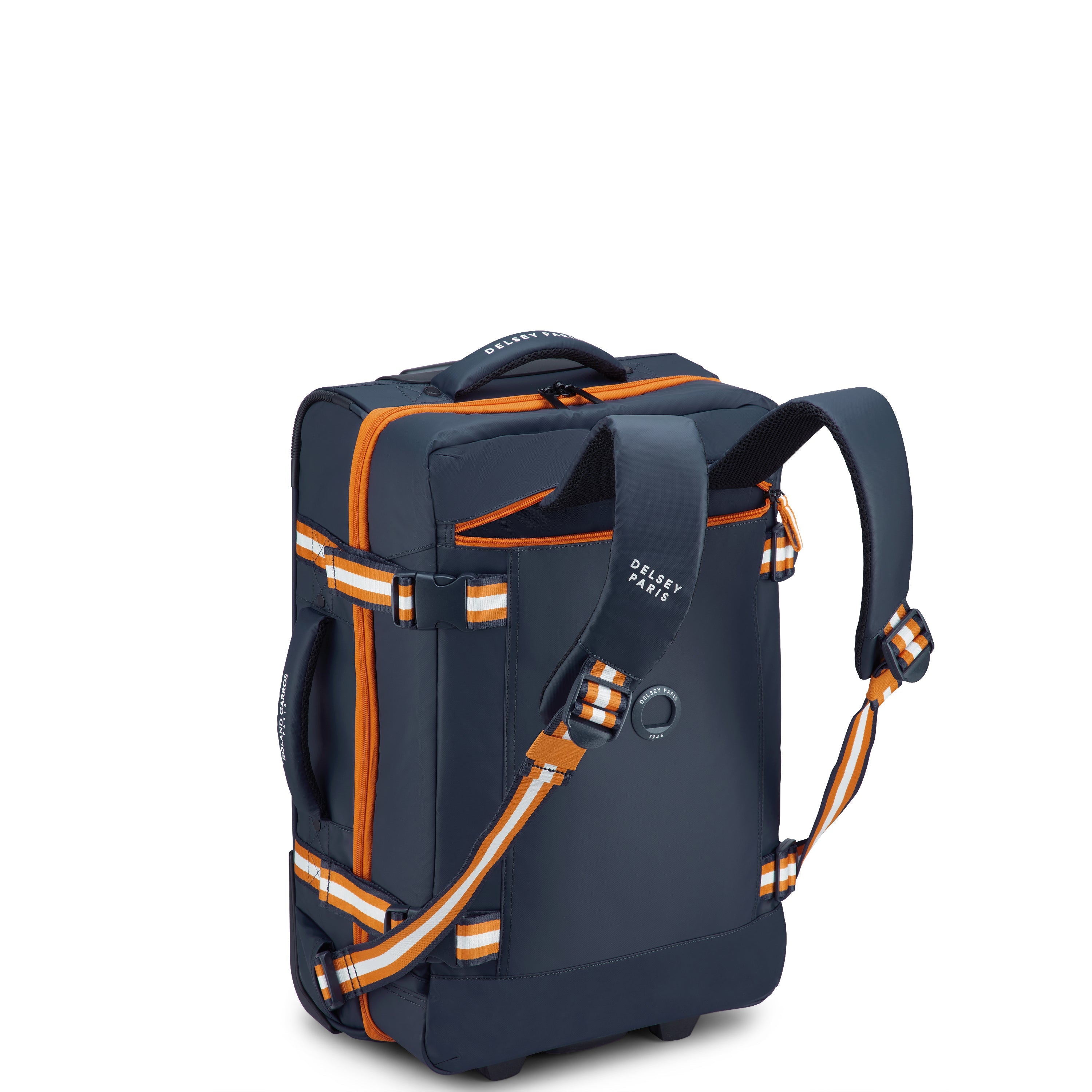 delsey-paris-maubert-2-0-trolley-rucksack-48l-blau-kabine image 7
