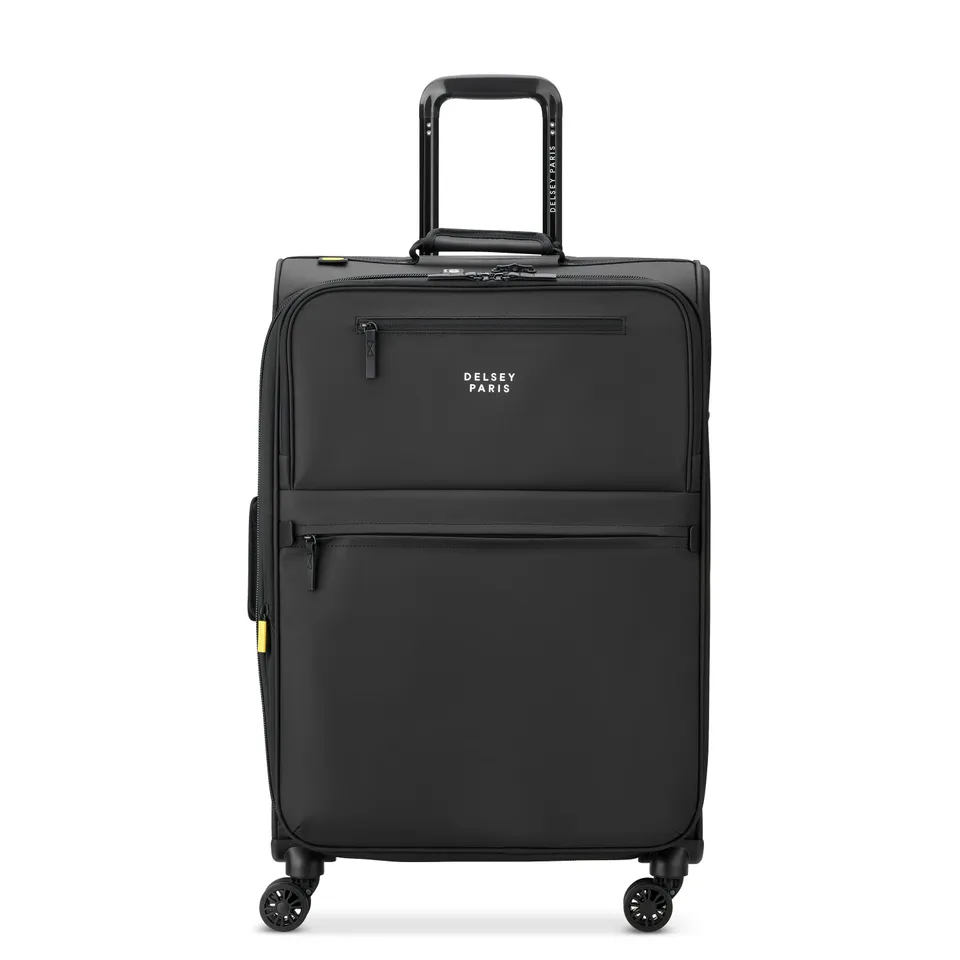 delsey-paris-maubert-2-0-koffer-66-cm-schwarz-erweiterbar image 1