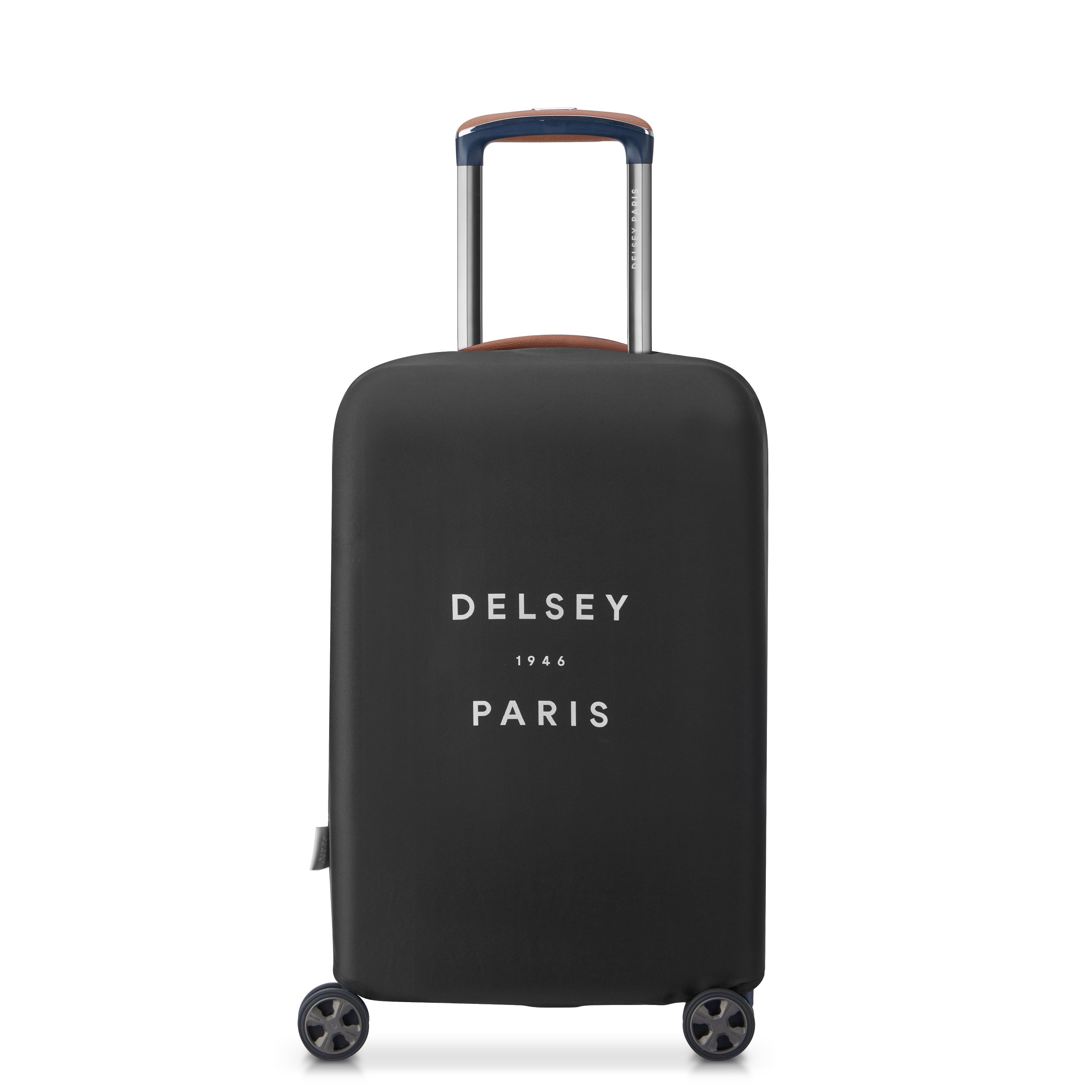 delsey-paris-le-cuir-lisse-kofferh-lle-schwarz-schutz image 3