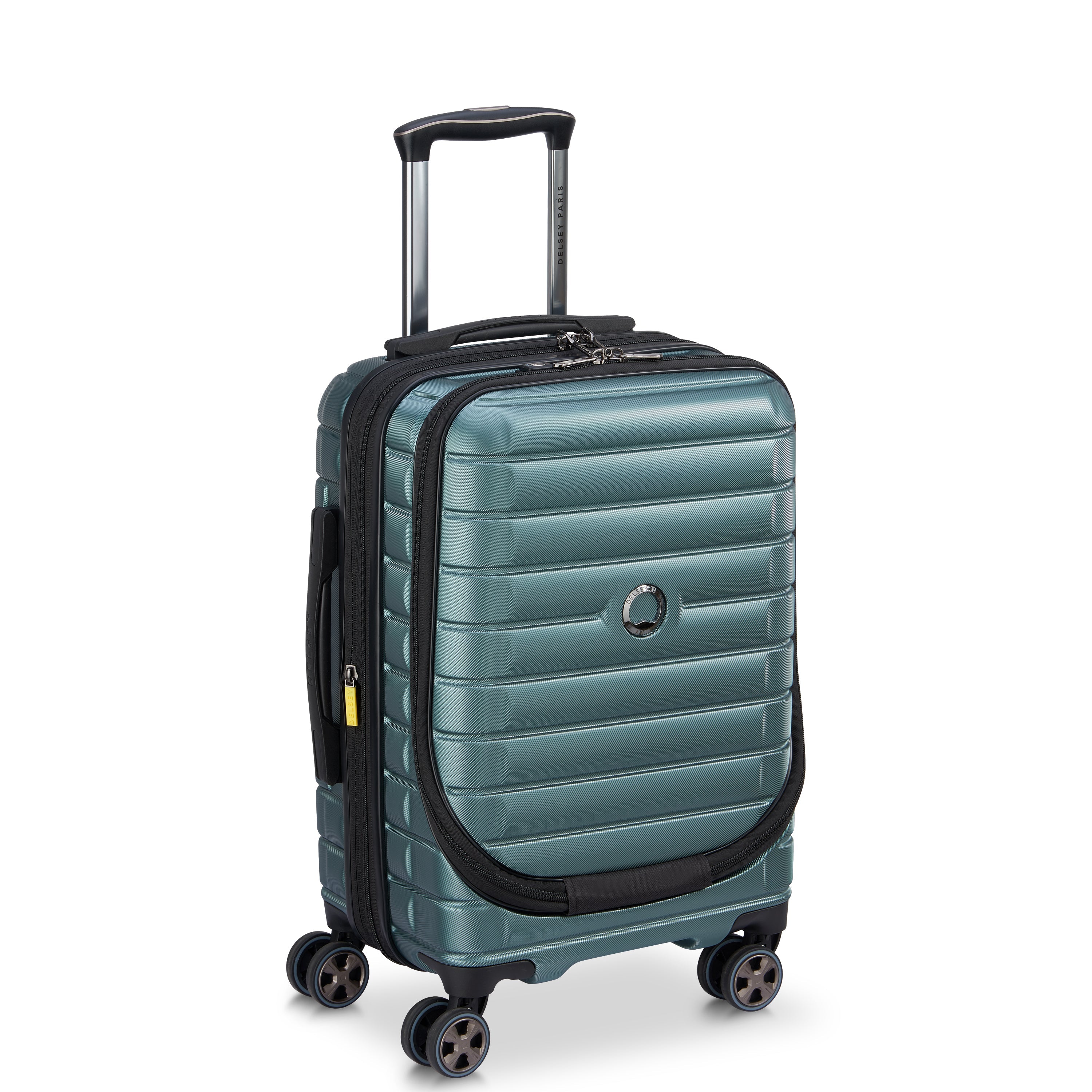 delsey-shadow-5-0-kabinenkoffer-55-cm-erweiterbar-gr-n image 2