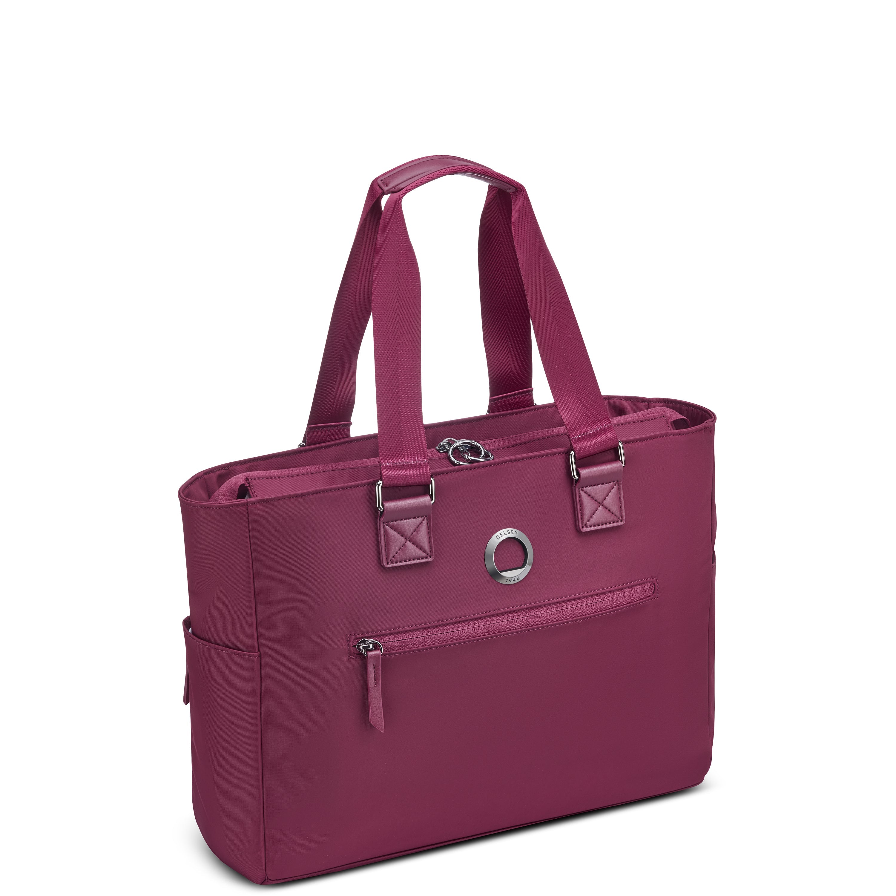 delsey-paris-victoire-tote-bag-45-5-cm-burgundy-laptoptasche image 2