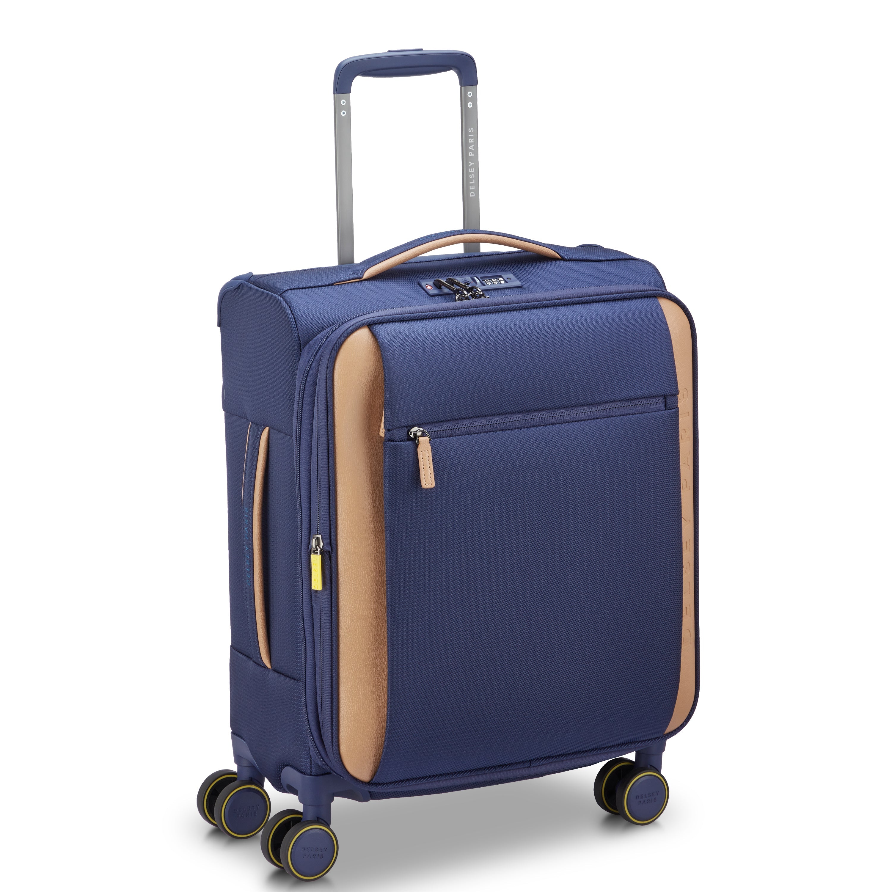 delsey-montmartre-3-kabinenkoffer-55-cm-navy-erweiterbar-2 image 2