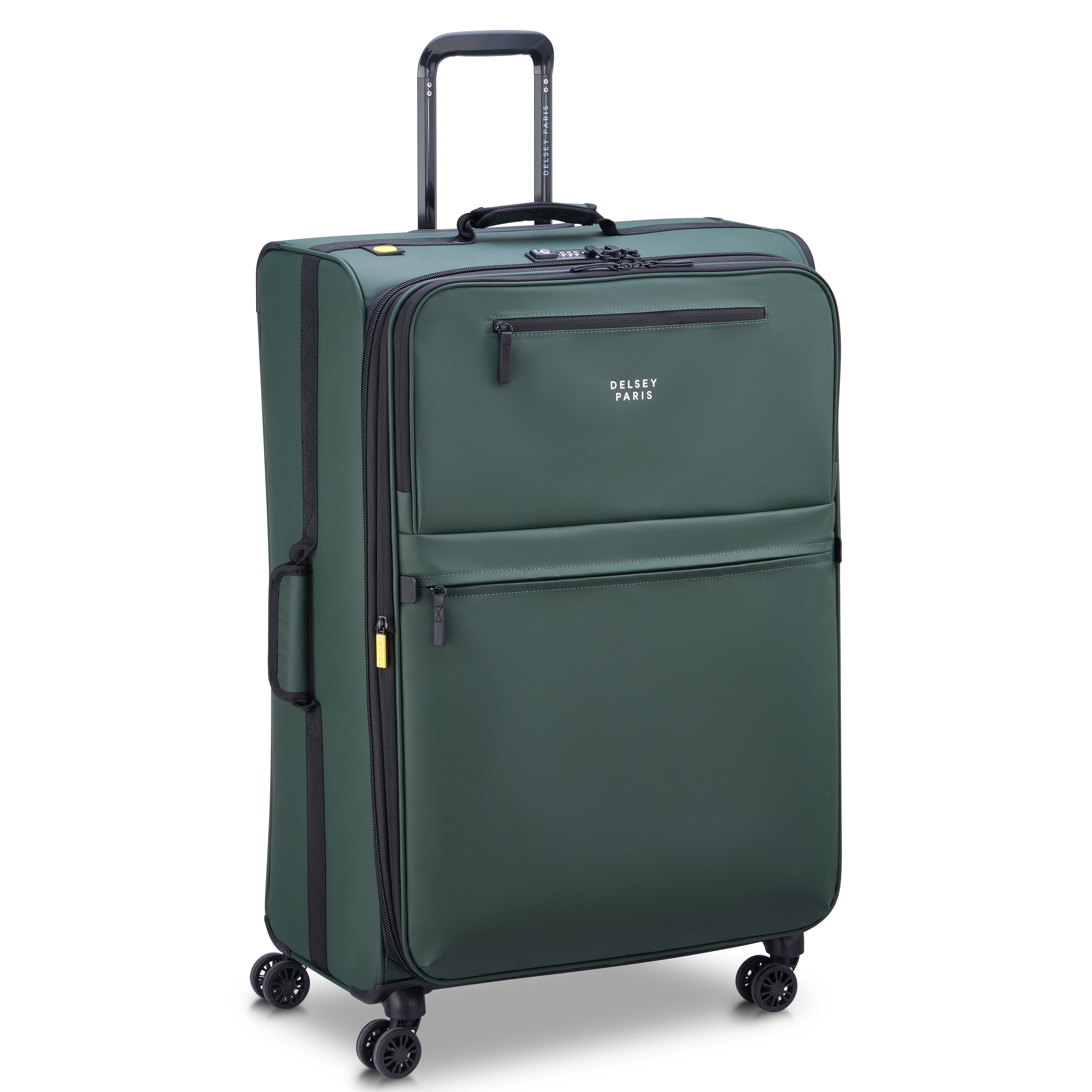 delsey-maubert-2-0-koffer-76-cm-army-erweiterbar-weichschale image 2