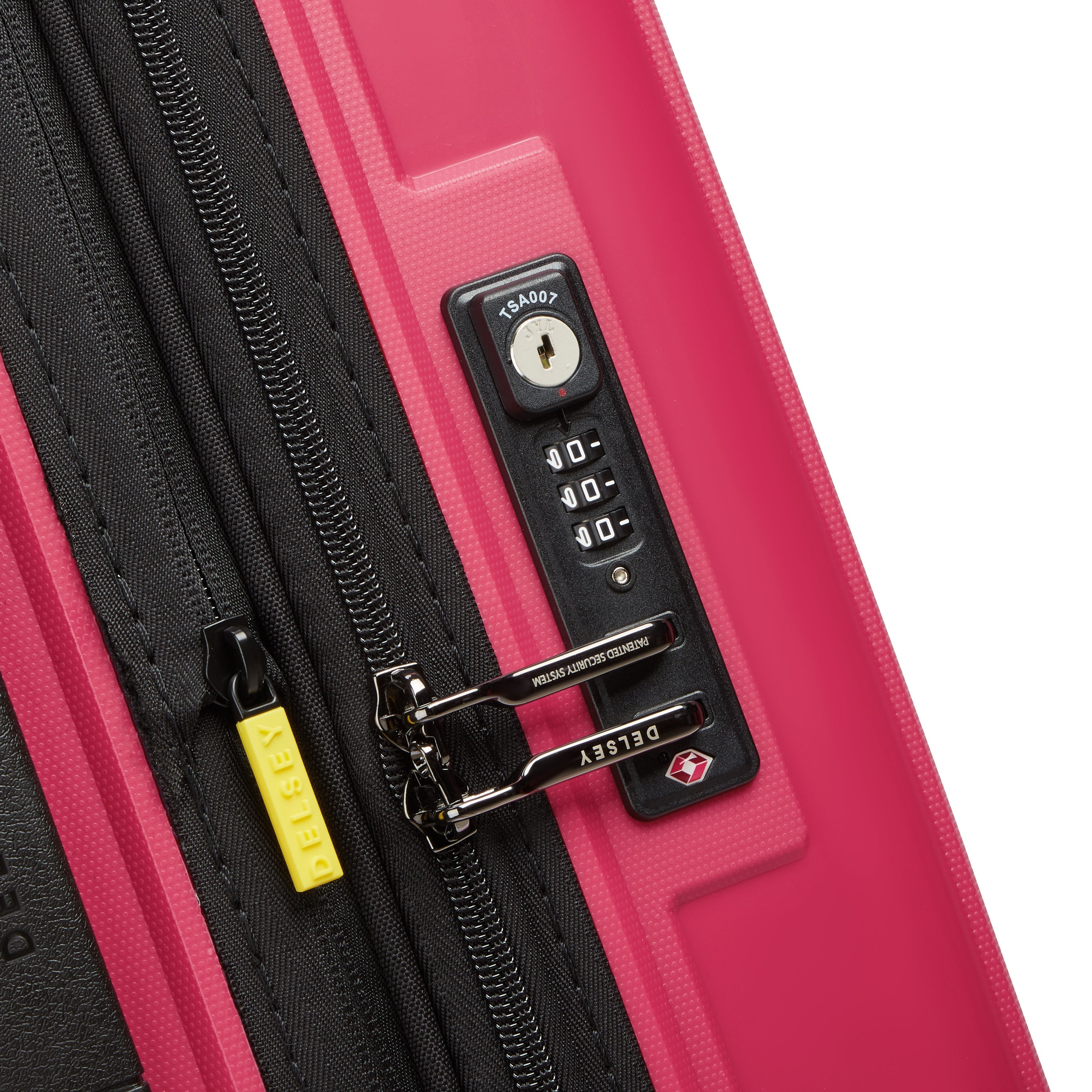 delsey-lutece-se-kabinenkoffer-55cm-magenta-eco image 5