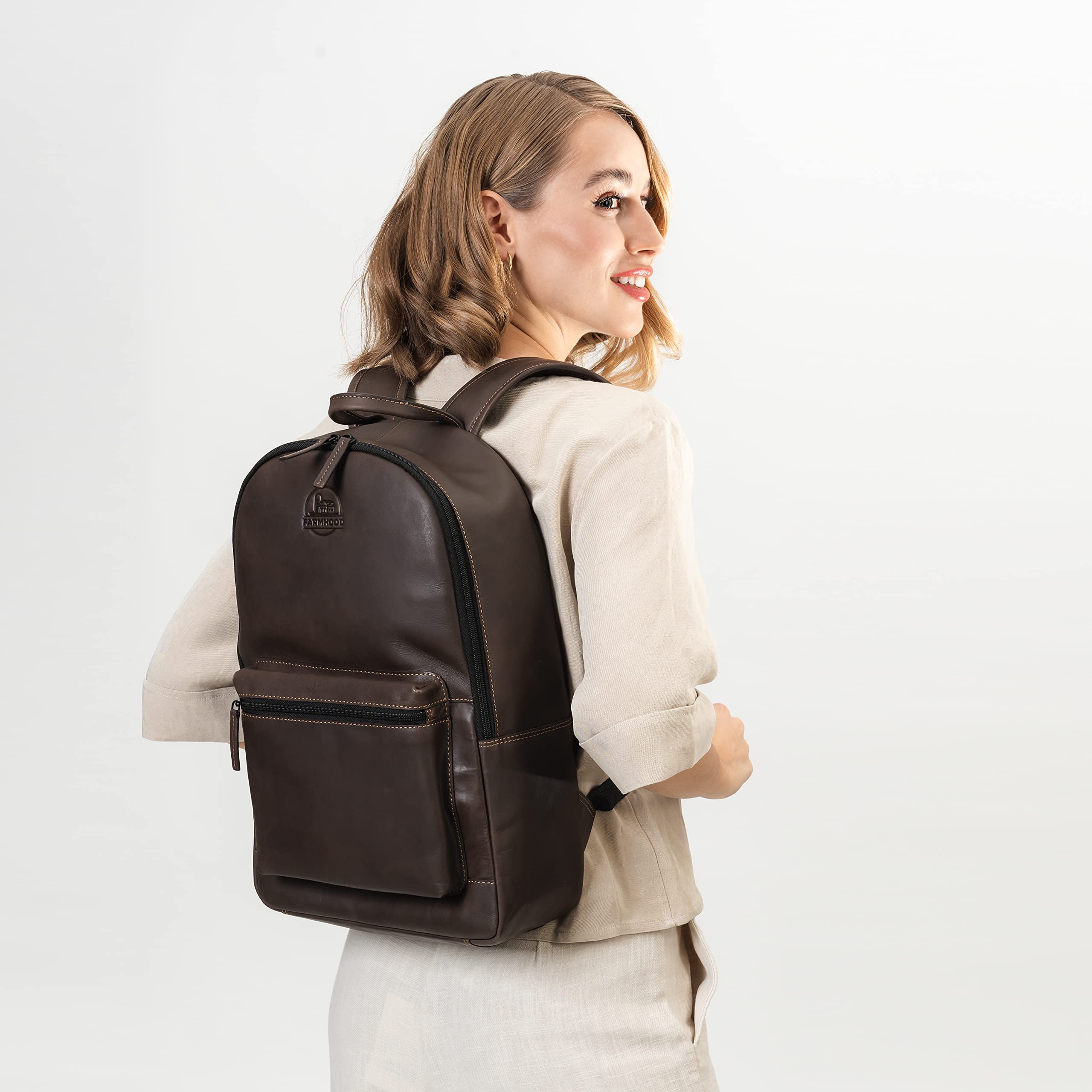 farmhood-nashville-rucksack-leder-laptop-44-cm-13-liter image 3