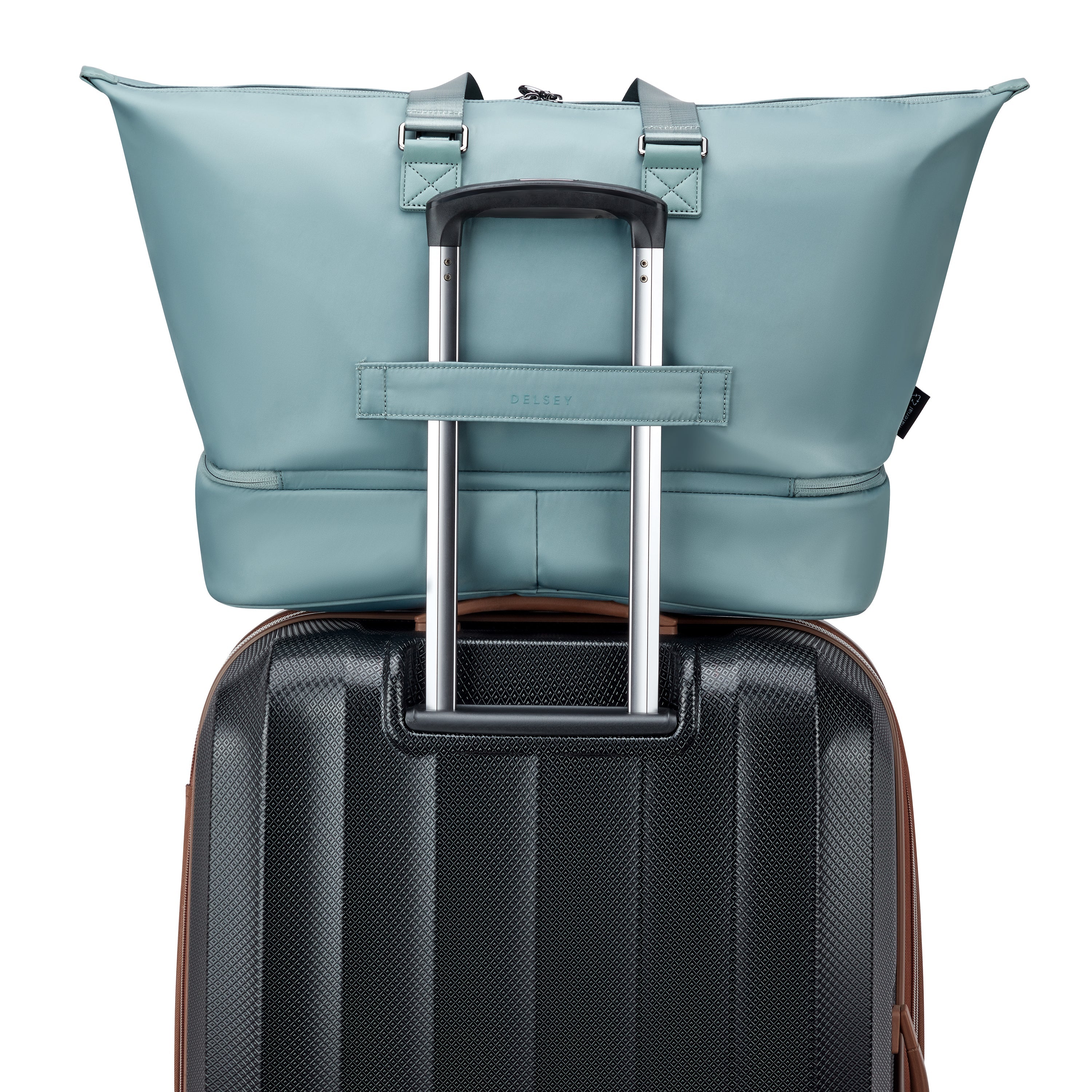 delsey-victoire-weekender-61-cm-sage-green-reisetasche image 6