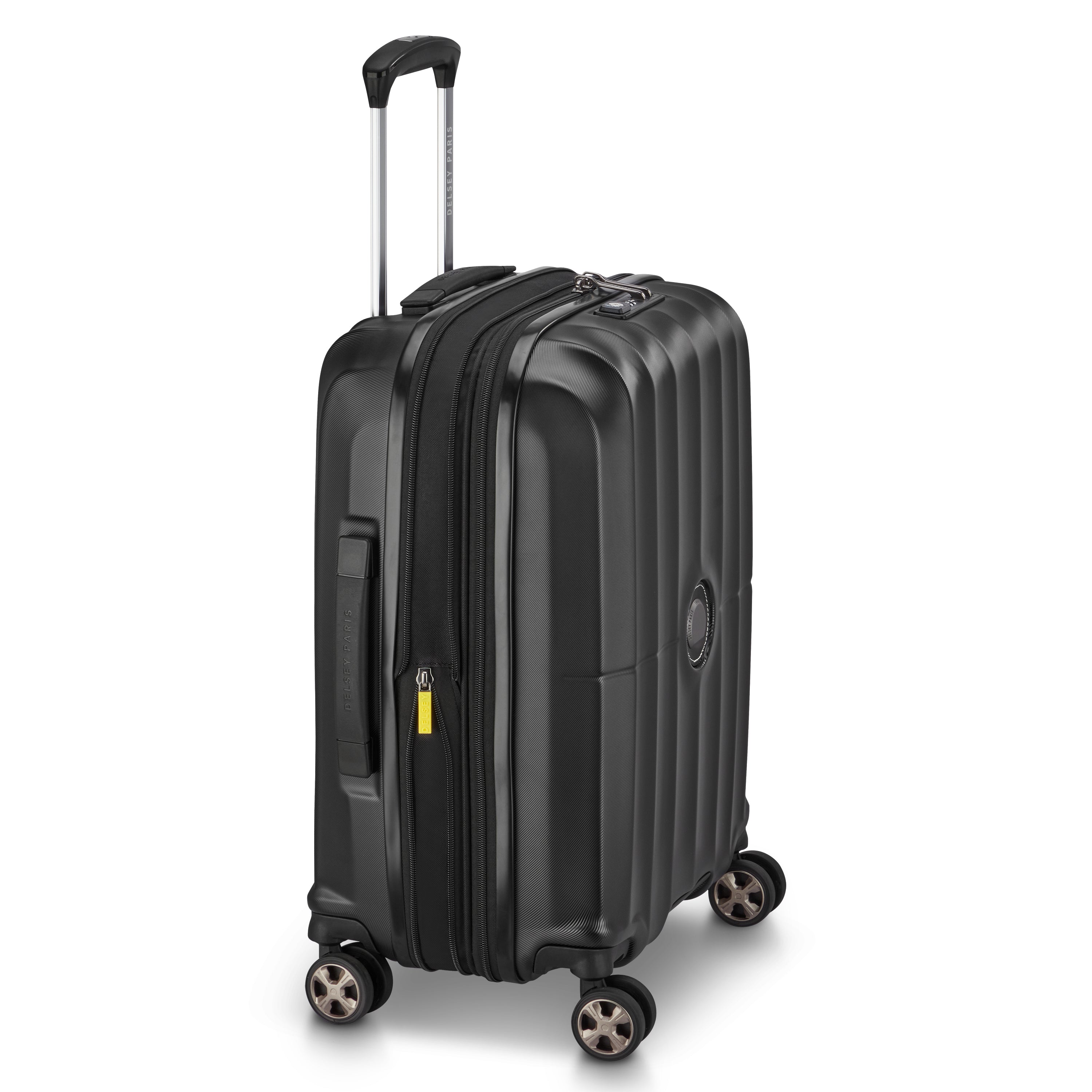 delsey-carrousel-2-kabinenkoffer-55-cm-schwarz-erweiterbar image 7