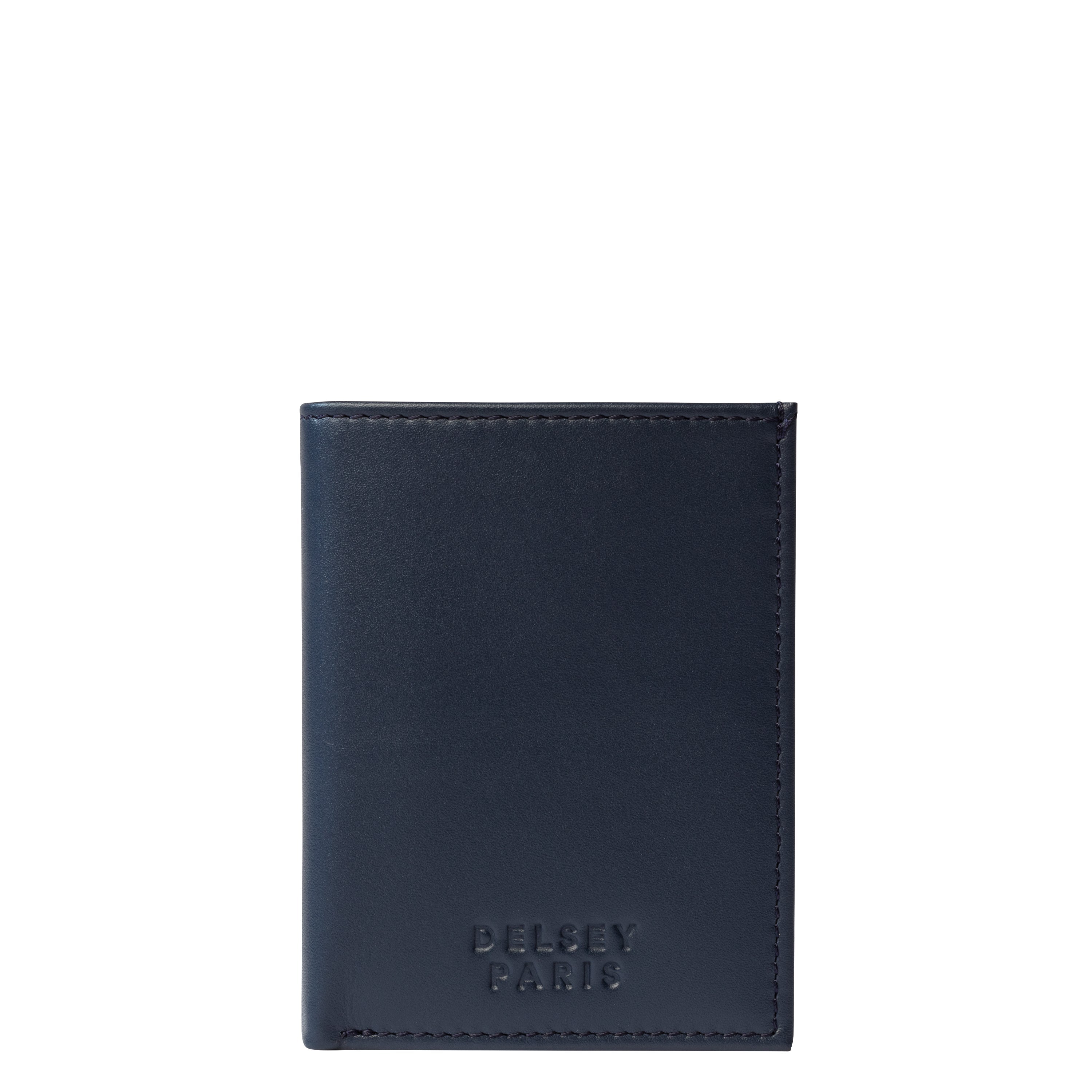 delsey-paris-le-cuir-lisse-geldb-rse-marineblau-leder image 5