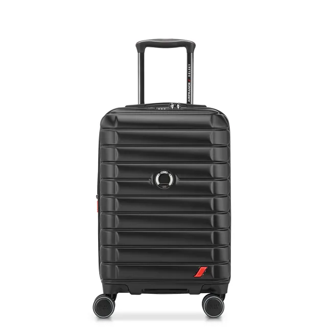 delsey-elegance-55-cm-kabinenkoffer-schwarz-erweiterbar image 1