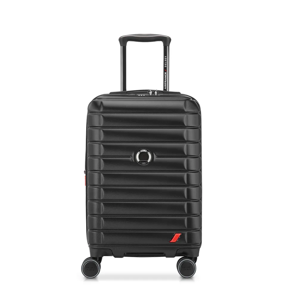 delsey-elegance-55-cm-kabinenkoffer-schwarz-erweiterbar image 1