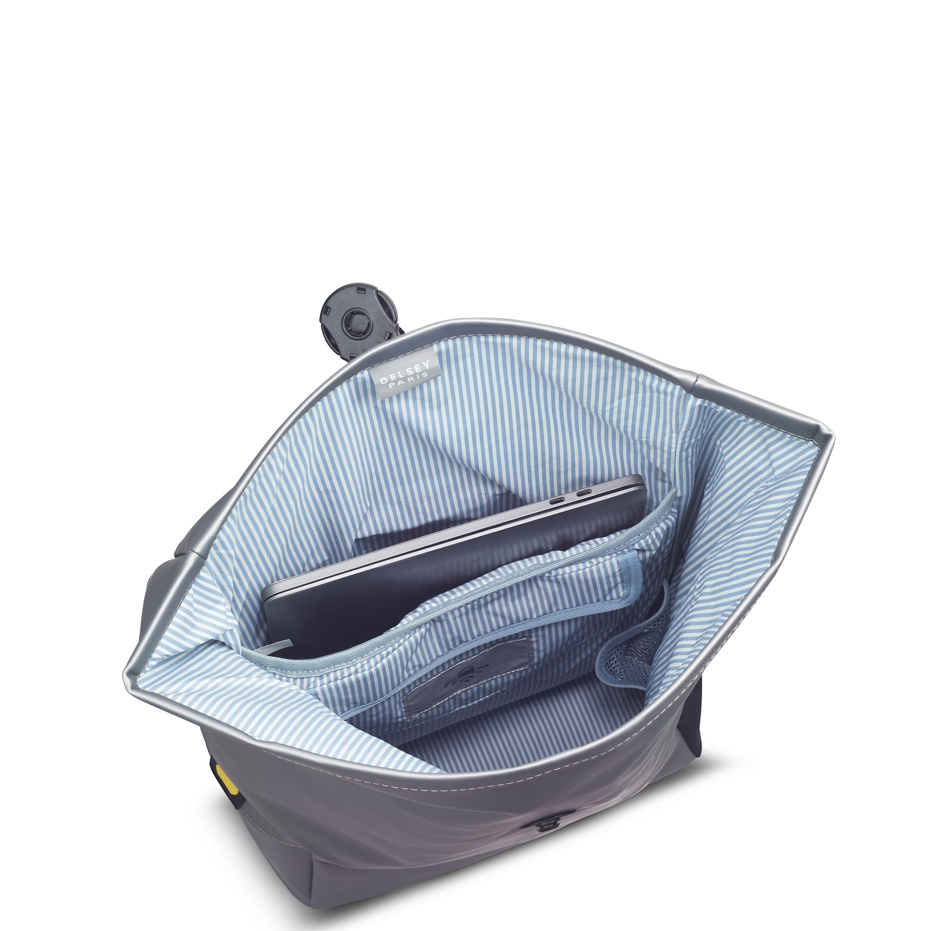 delsey-maubert-2-0-turenne-soft-rucksack-25l-silber-laptop image 6
