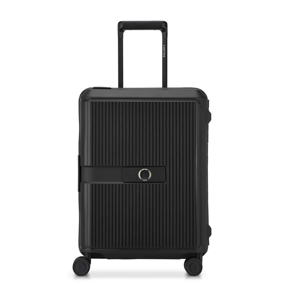 delsey-paris-vauban-kabinenkoffer-55cm-schwarz-hartschale image 1