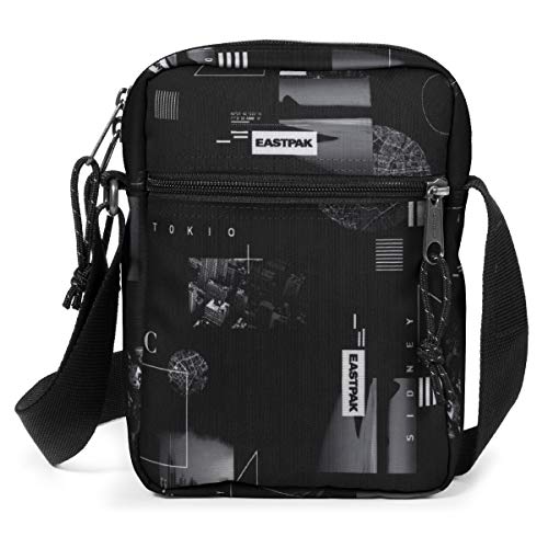 eastpak-the-one-umh-ngetasche-schwarz-mit-gurt image 5