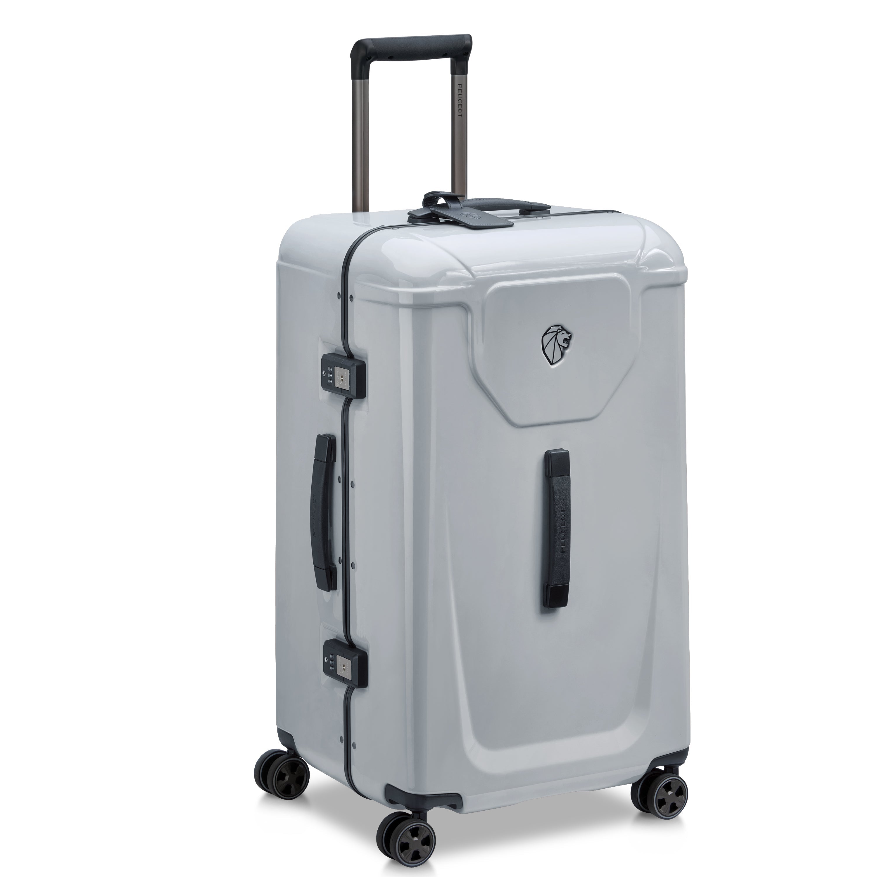delsey-peugeot-voyages-aufgabekoffer-73-cm-grau-trunk image 2