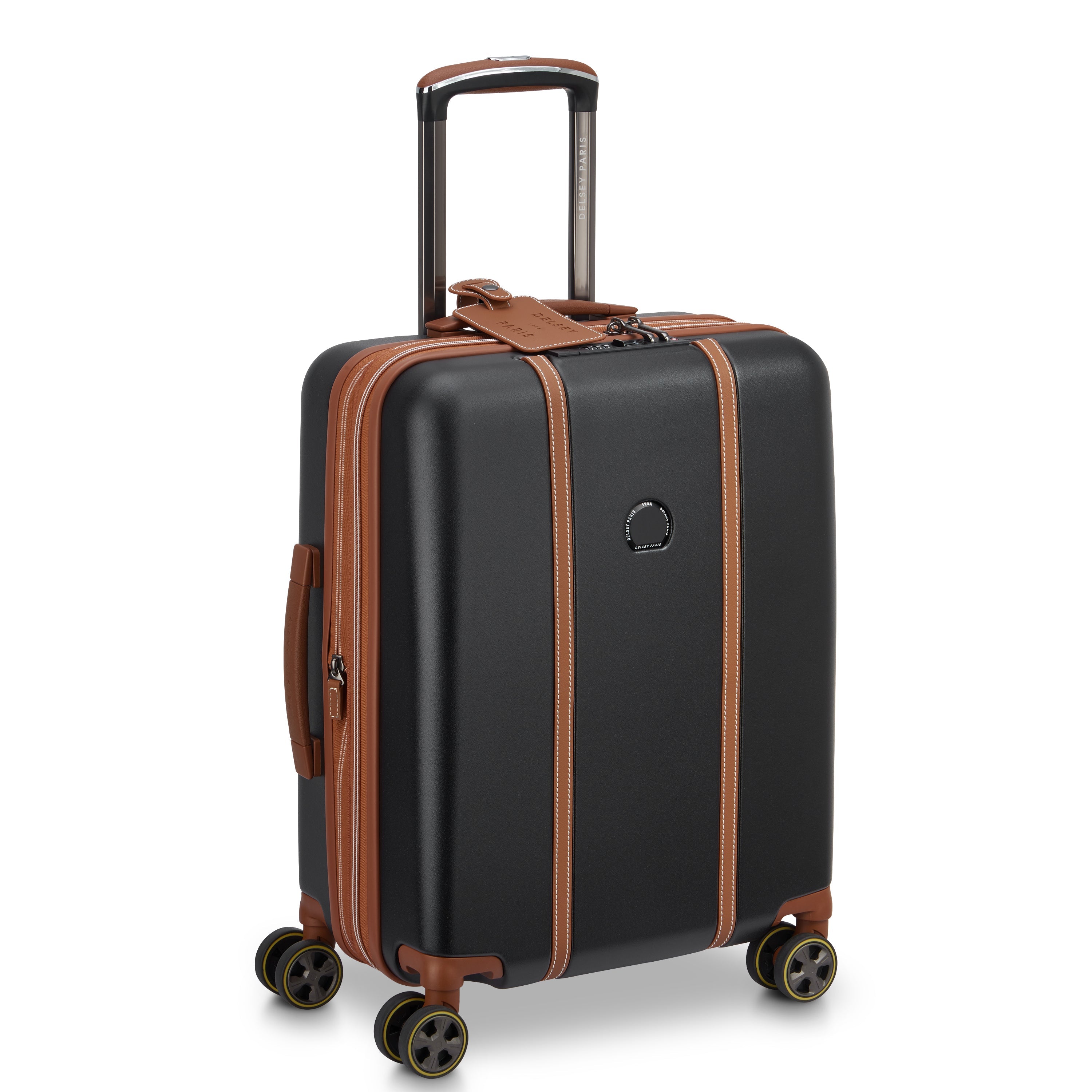 delsey-cadence-kabinenkoffer-55-cm-schwarz-erweiterbar image 2