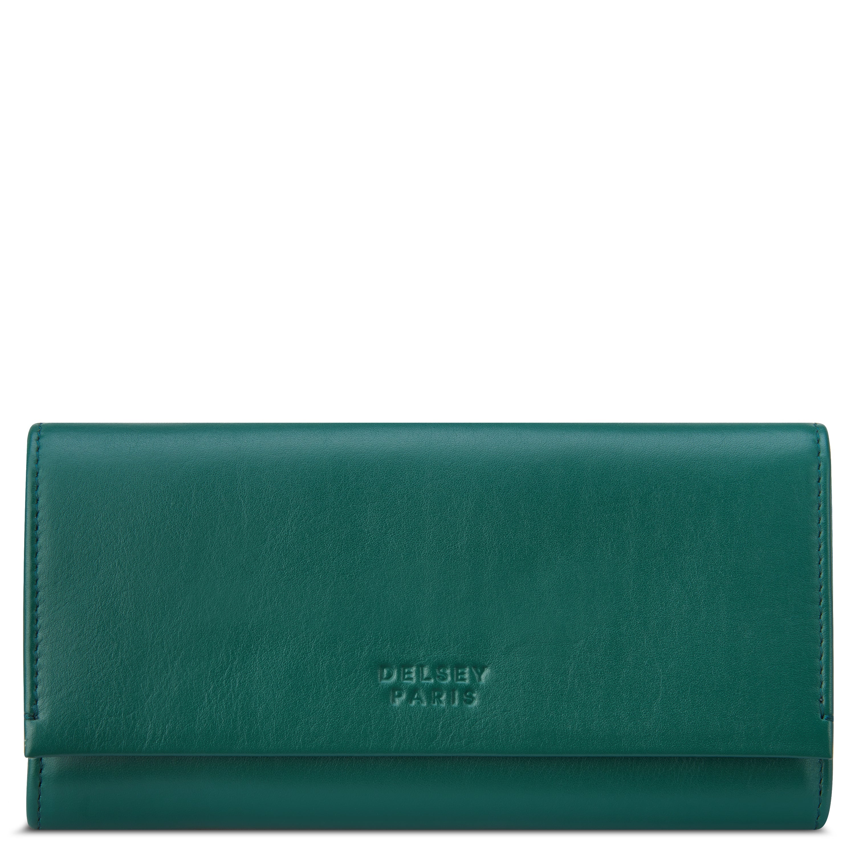 delsey-paris-le-cuir-lisse-geldb-rse-leder-gr-n image 5
